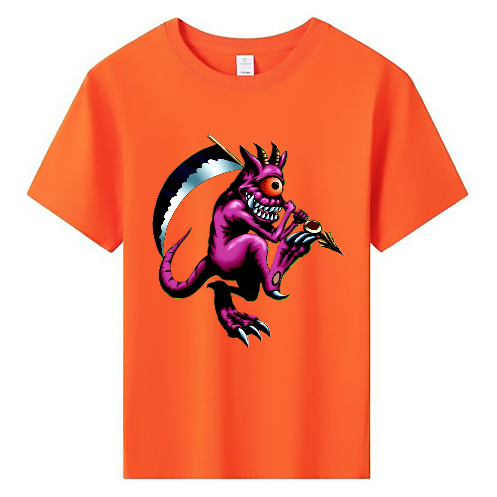 （画像用） 遊☆戯☆王 Yu-Gi-Oh! 綿100％キッズTシャツ（フロントプリント）