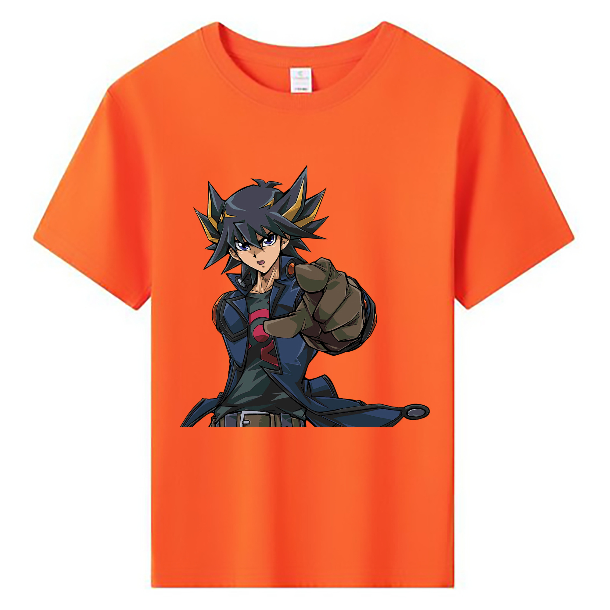 （画像用） 遊☆戯☆王 Yu-Gi-Oh! 綿100％キッズTシャツ（フロントプリント）