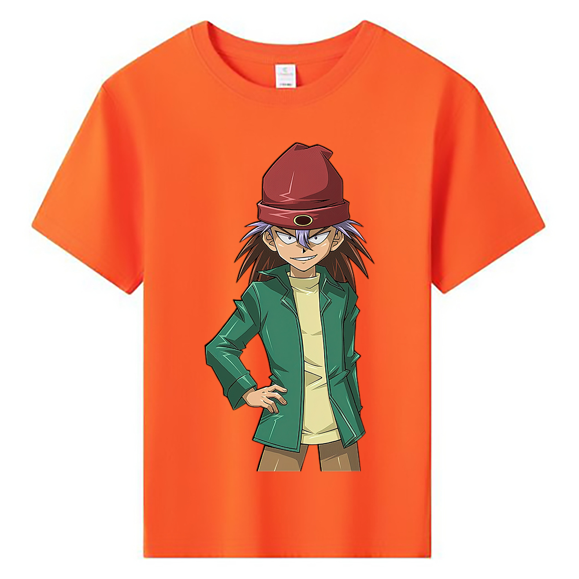 （画像用） 遊☆戯☆王 Yu-Gi-Oh! 綿100％キッズTシャツ（フロントプリント）