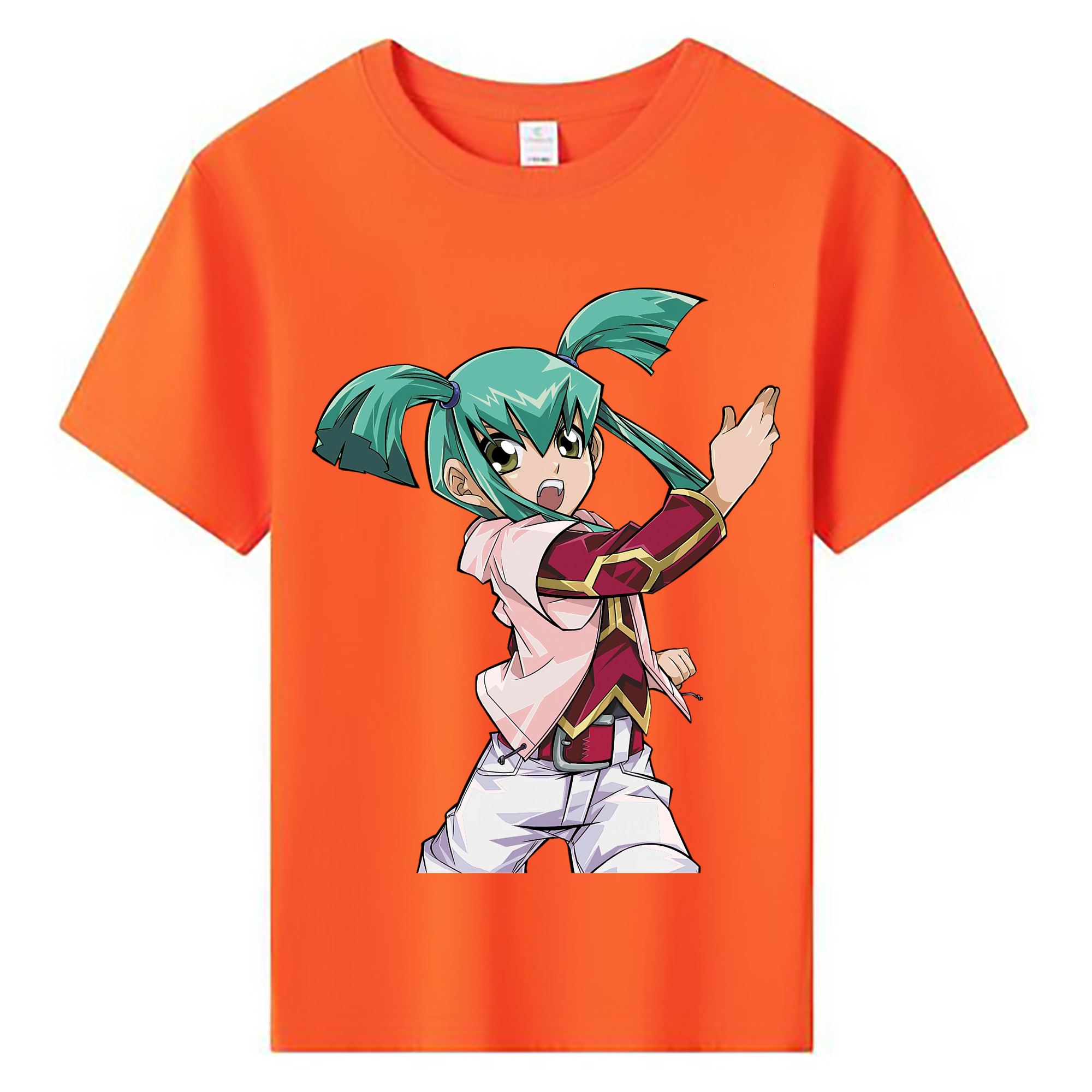 （画像用） 遊☆戯☆王 Yu-Gi-Oh! 綿100％キッズTシャツ（フロントプリント）
