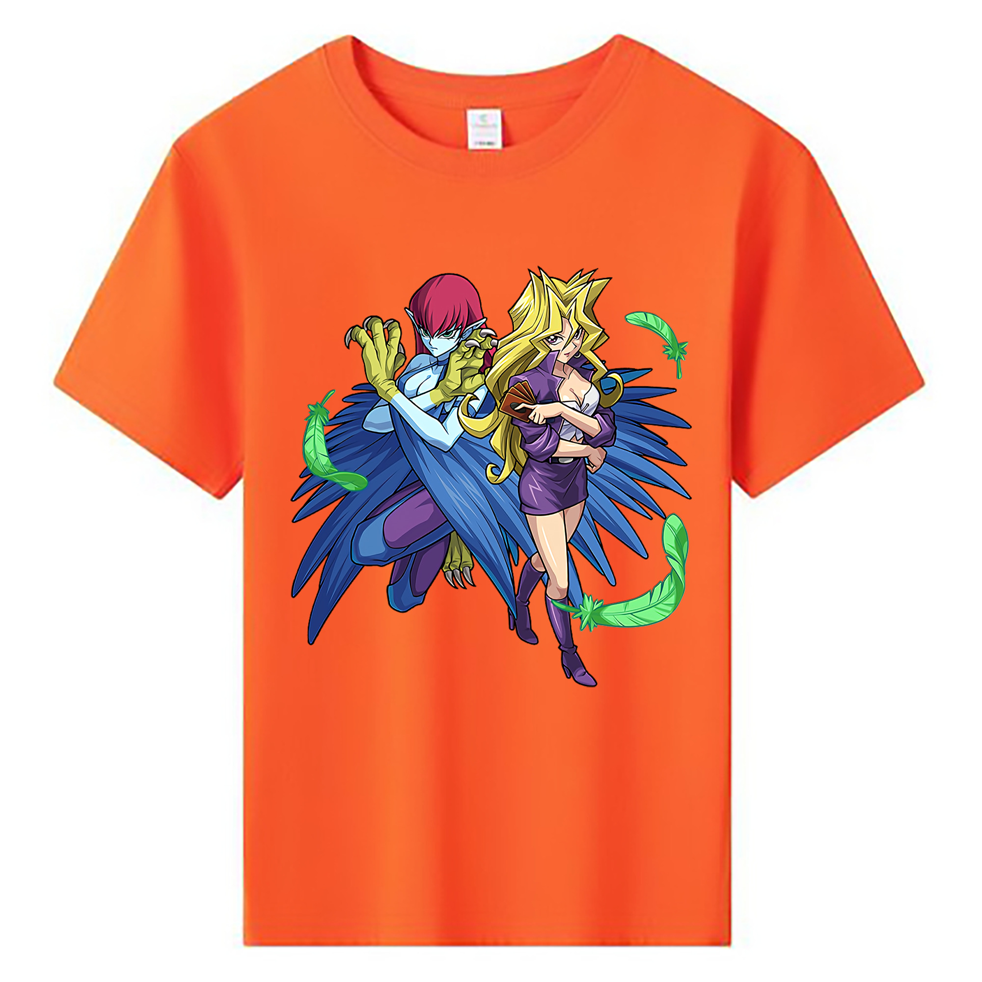 （画像用） 遊☆戯☆王 Yu-Gi-Oh! 綿100％キッズTシャツ（フロントプリント）