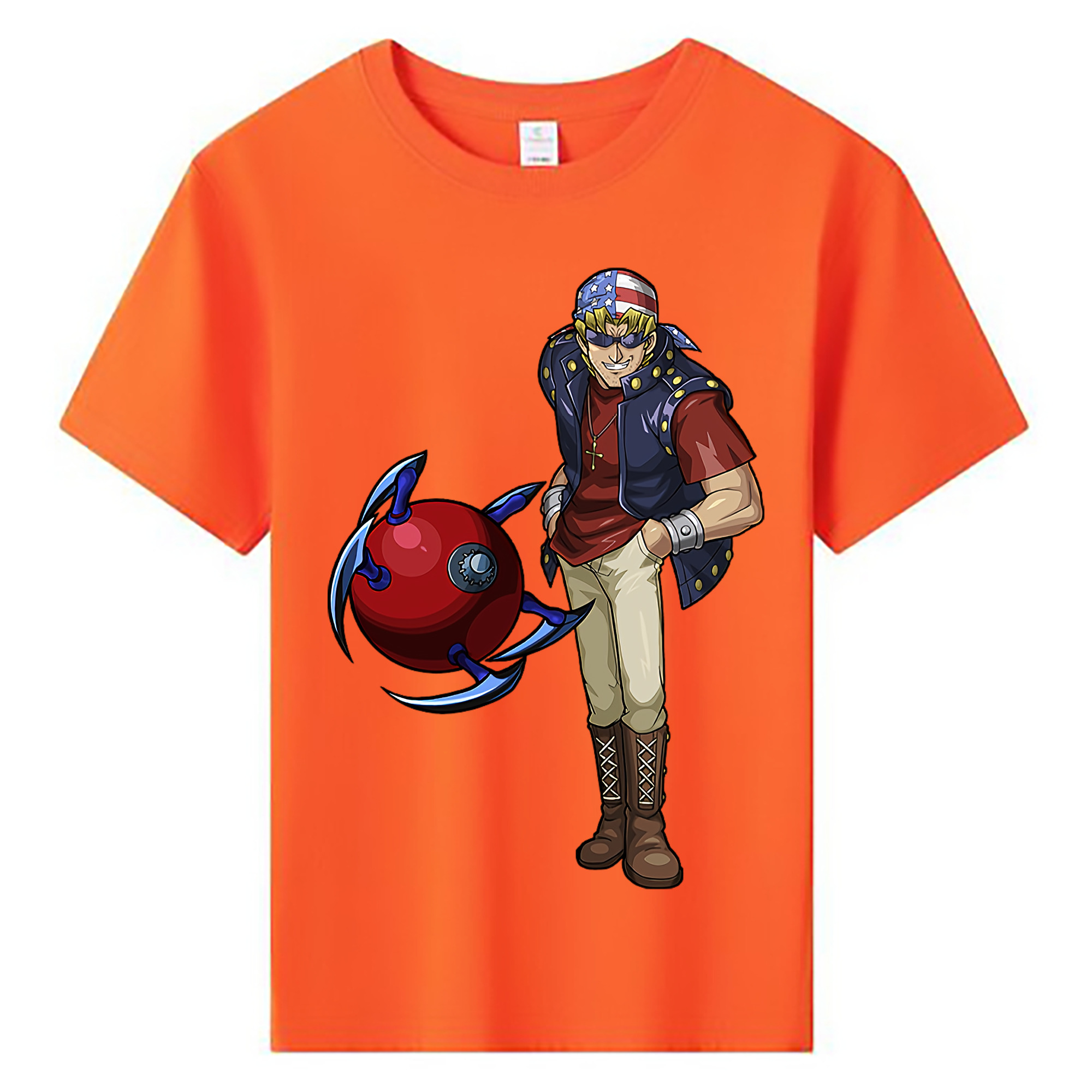 （画像用） 遊☆戯☆王 Yu-Gi-Oh! 綿100％キッズTシャツ（フロントプリント）