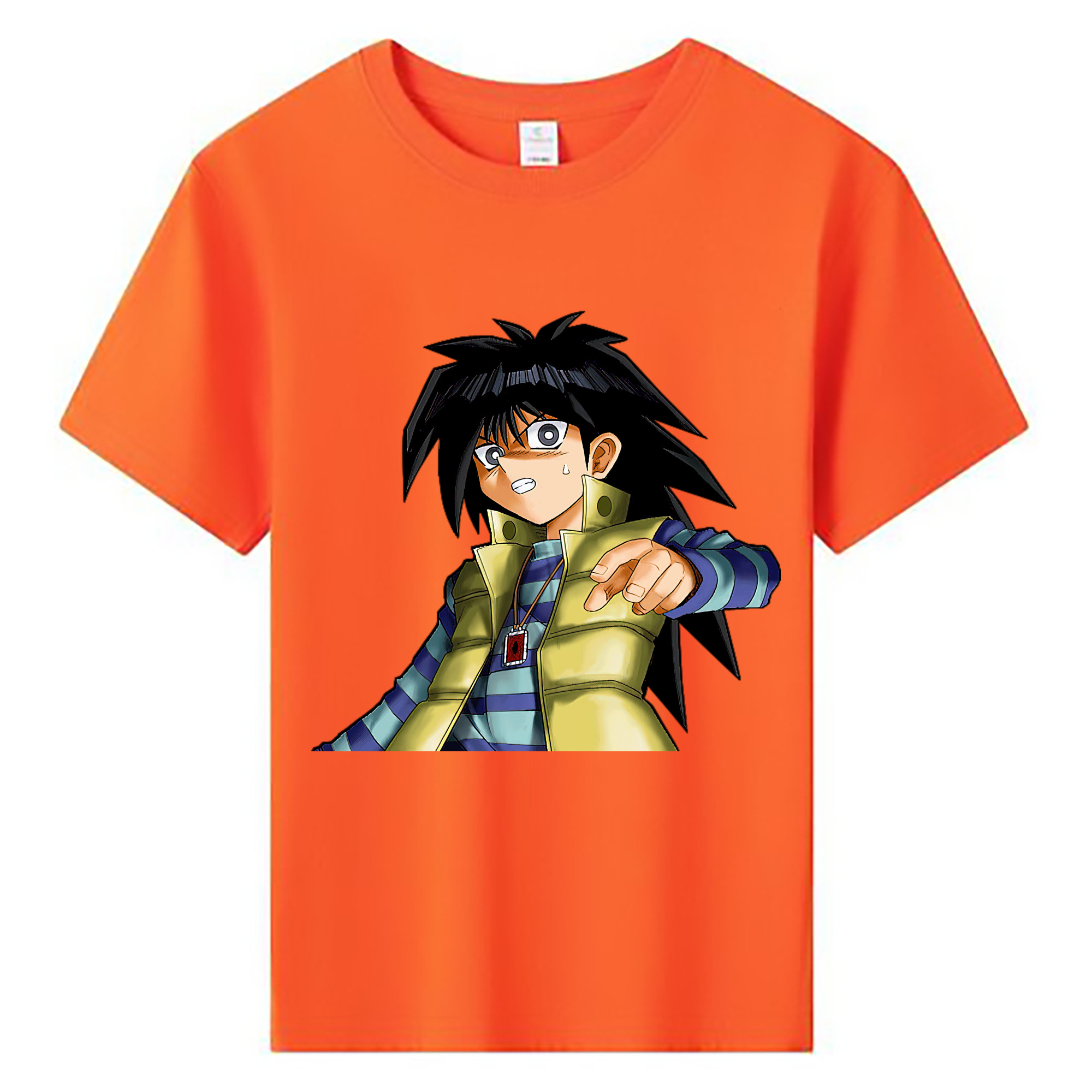 （画像用） 遊☆戯☆王 Yu-Gi-Oh! 綿100％キッズTシャツ（フロントプリント）
