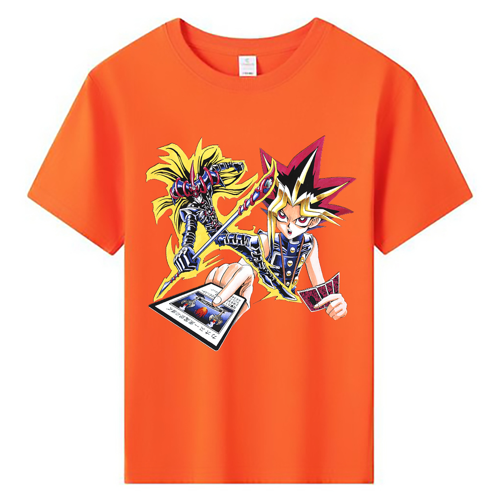 （画像用） 遊☆戯☆王 Yu-Gi-Oh! 綿100％キッズTシャツ（フロントプリント）