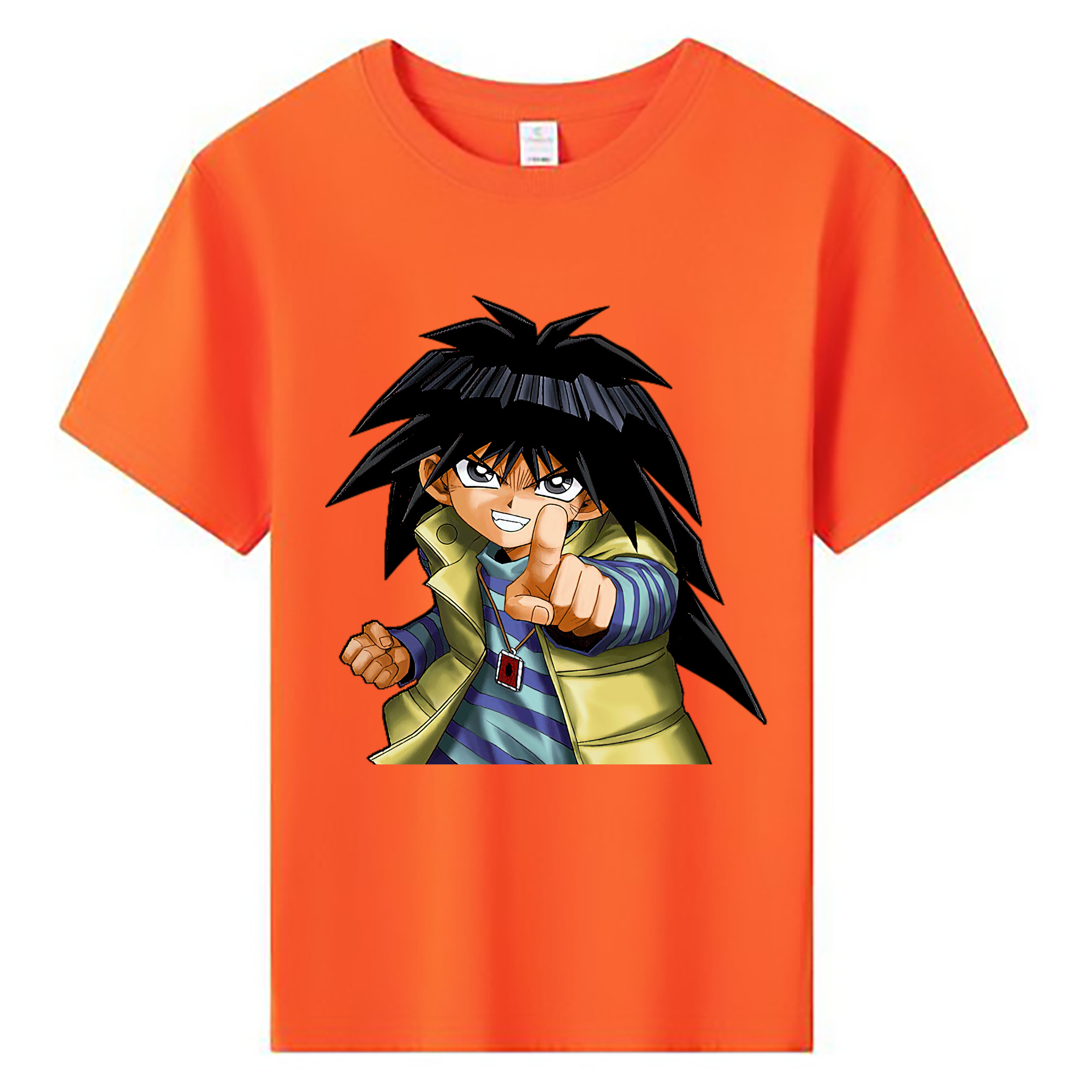 （画像用） 遊☆戯☆王 Yu-Gi-Oh! 綿100％キッズTシャツ（フロントプリント）