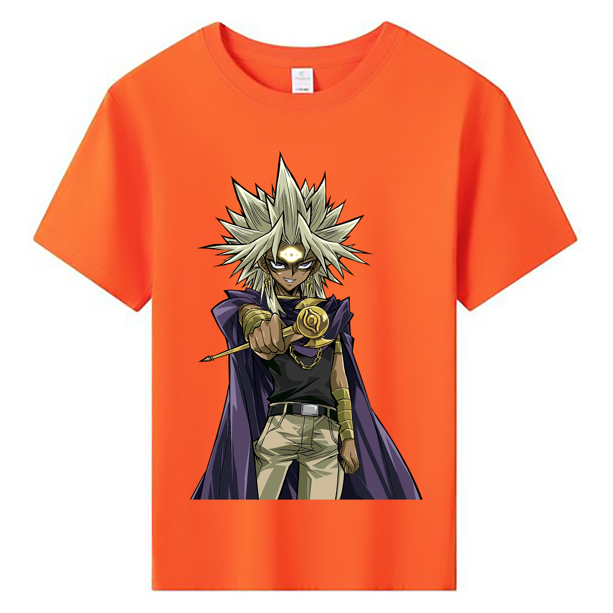 （画像用） 遊☆戯☆王 Yu-Gi-Oh! 綿100％キッズTシャツ（フロントプリント）