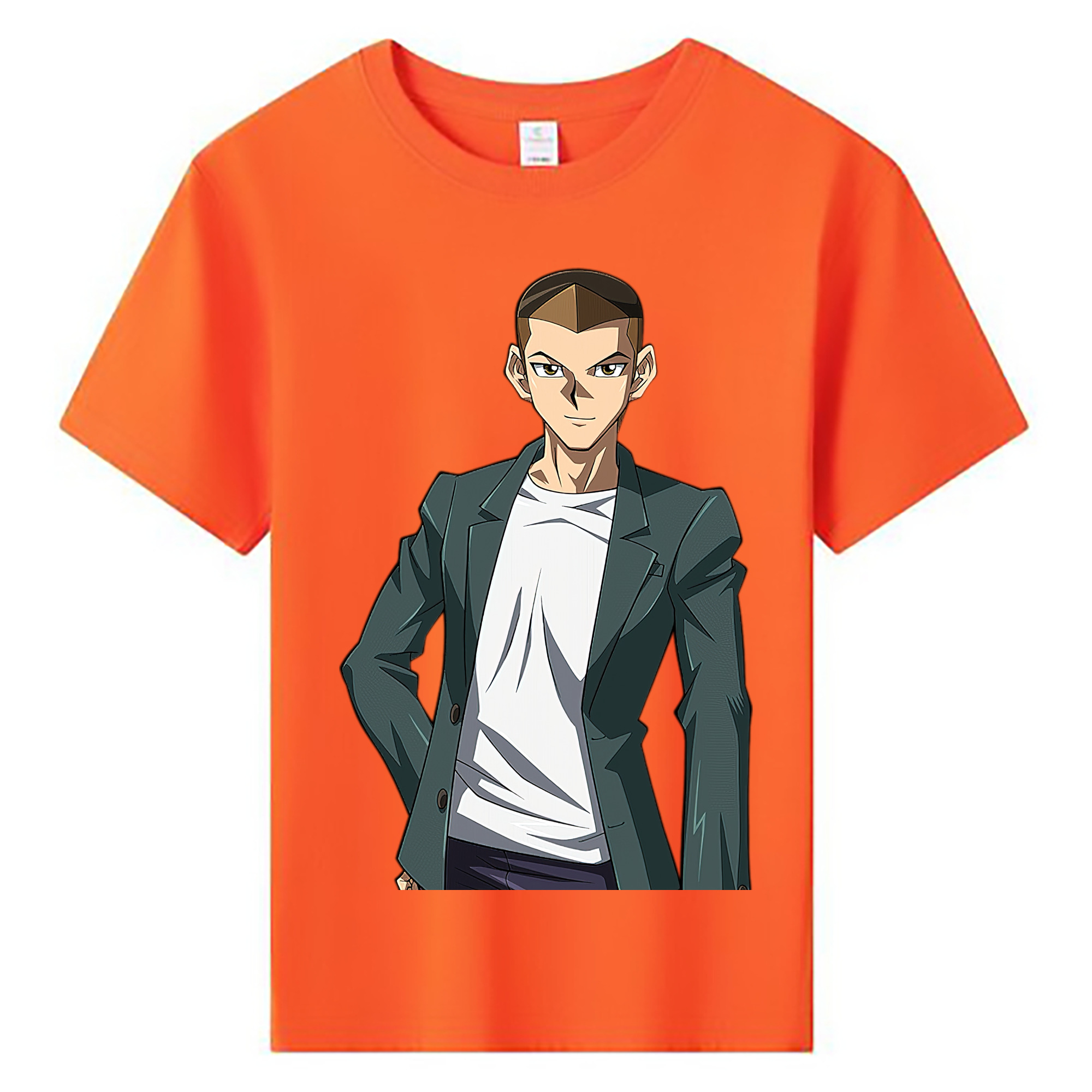 （画像用） 遊☆戯☆王 Yu-Gi-Oh! 綿100％キッズTシャツ（フロントプリント）