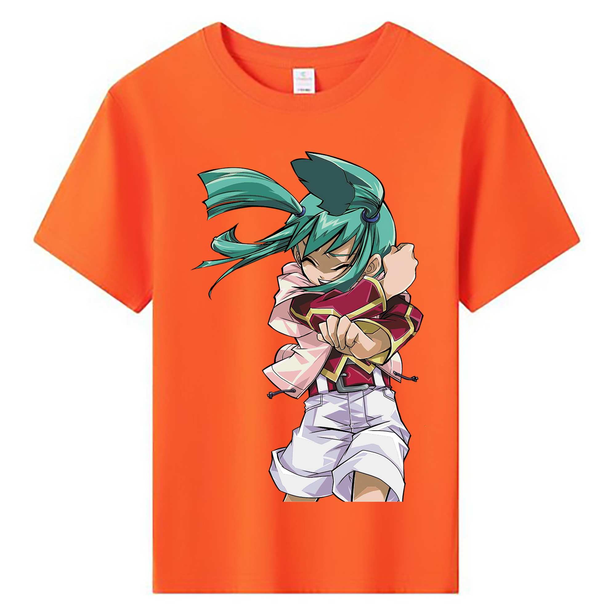 （画像用） 遊☆戯☆王 Yu-Gi-Oh! 綿100％キッズTシャツ（フロントプリント）