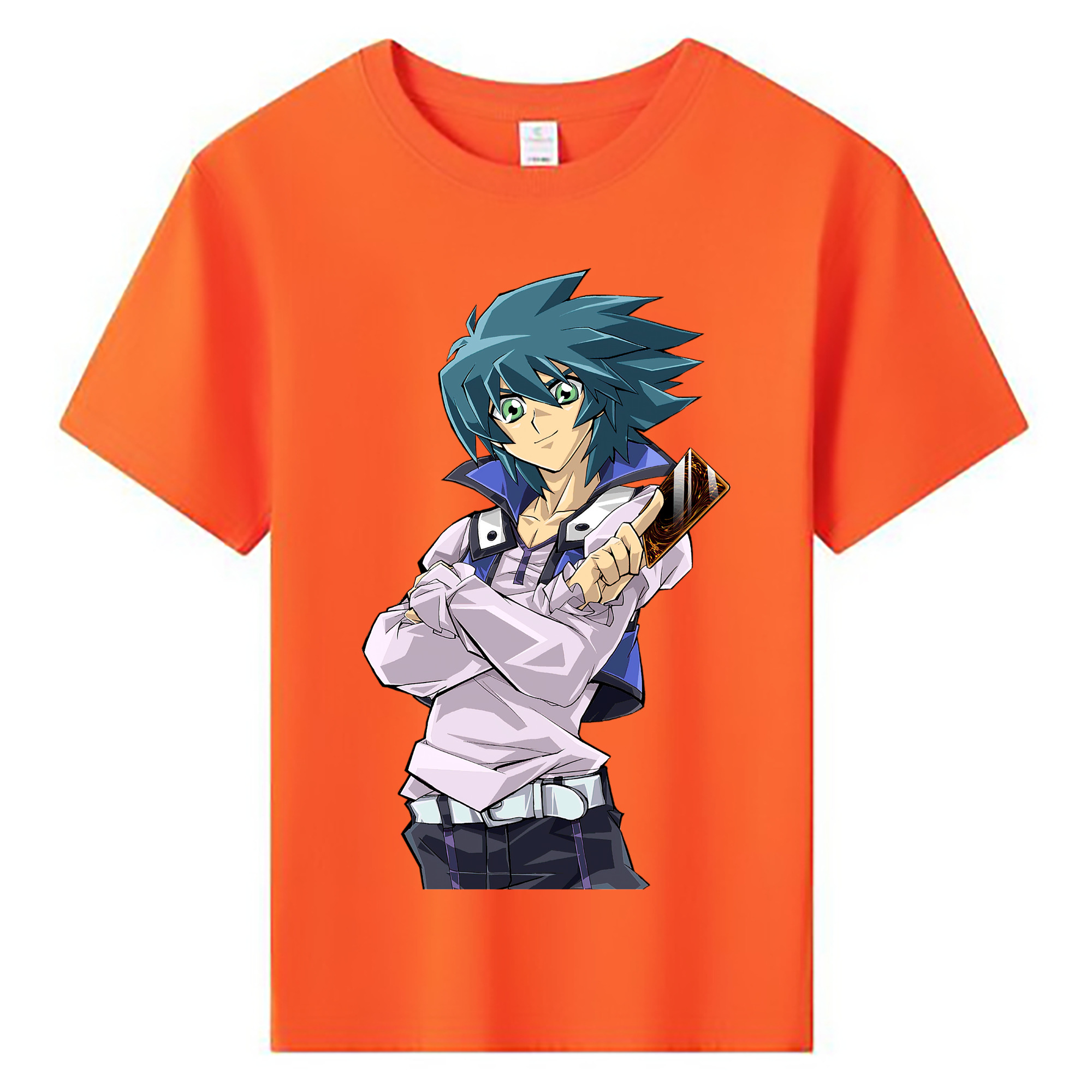 （画像用） 遊☆戯☆王 Yu-Gi-Oh! 綿100％キッズTシャツ（フロントプリント）