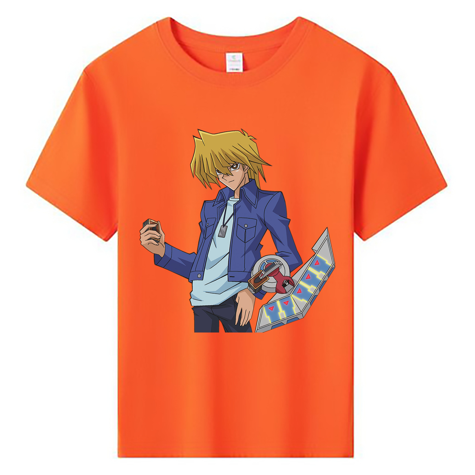 （画像用） 遊☆戯☆王 Yu-Gi-Oh! 綿100％キッズTシャツ（フロントプリント）