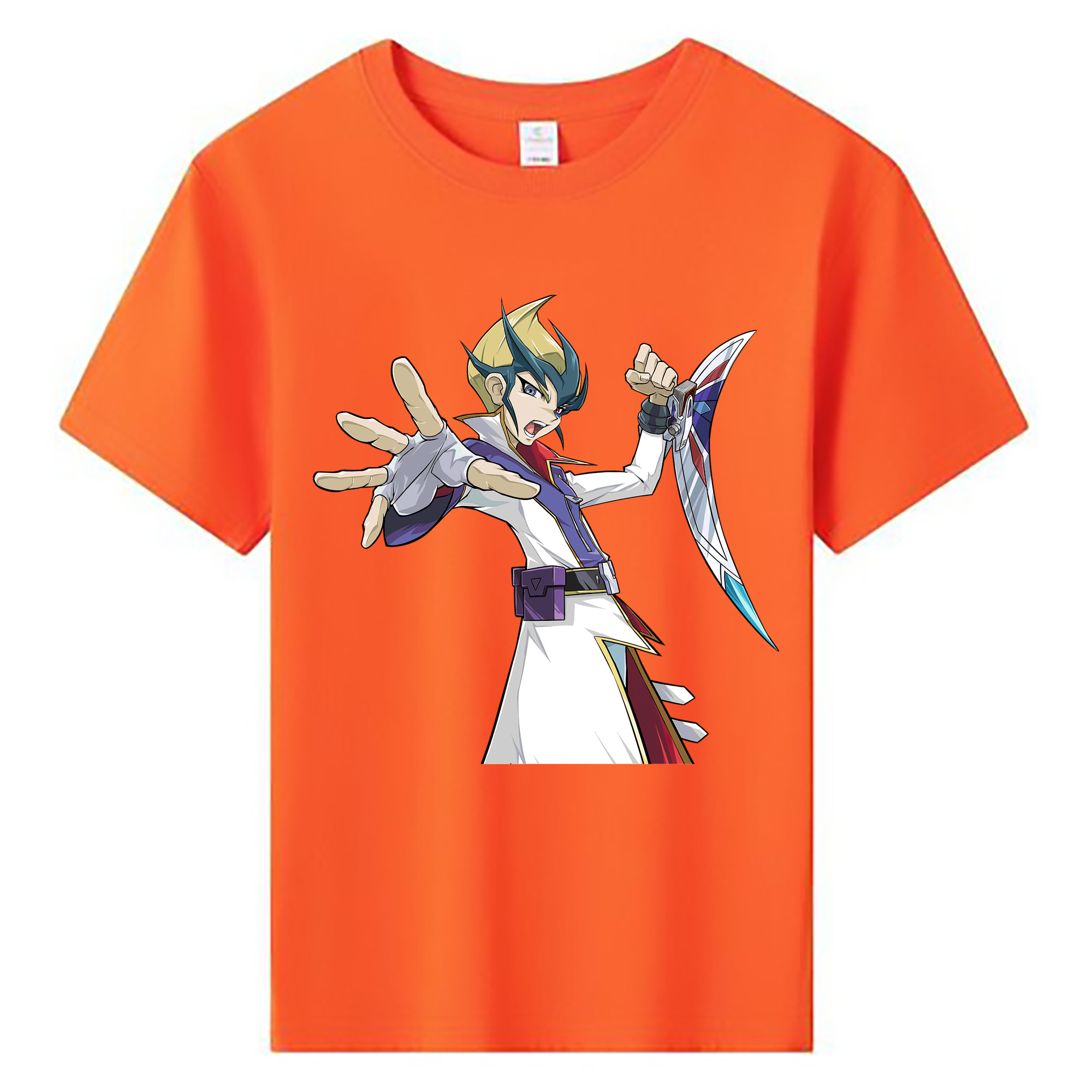 （画像用） 遊☆戯☆王 Yu-Gi-Oh! 綿100％キッズTシャツ（フロントプリント）