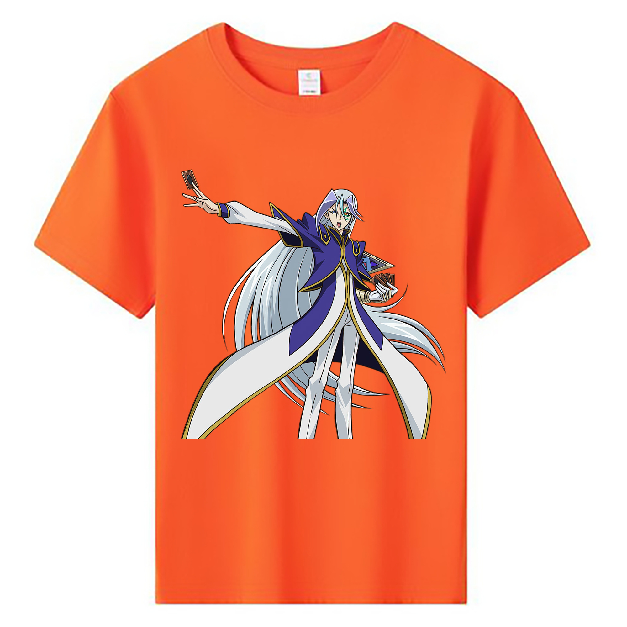 （画像用） 遊☆戯☆王 Yu-Gi-Oh! 綿100％キッズTシャツ（フロントプリント）