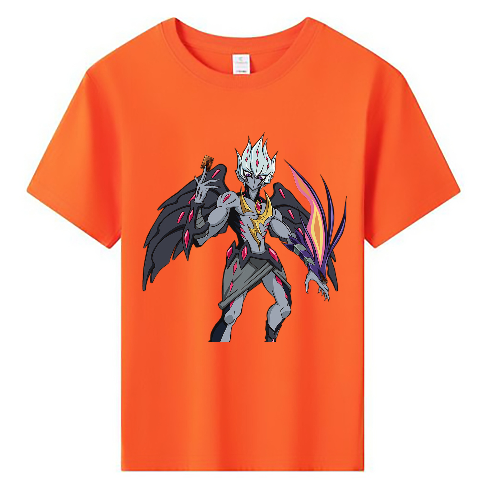 （画像用） 遊☆戯☆王 Yu-Gi-Oh! 綿100％キッズTシャツ（フロントプリント）