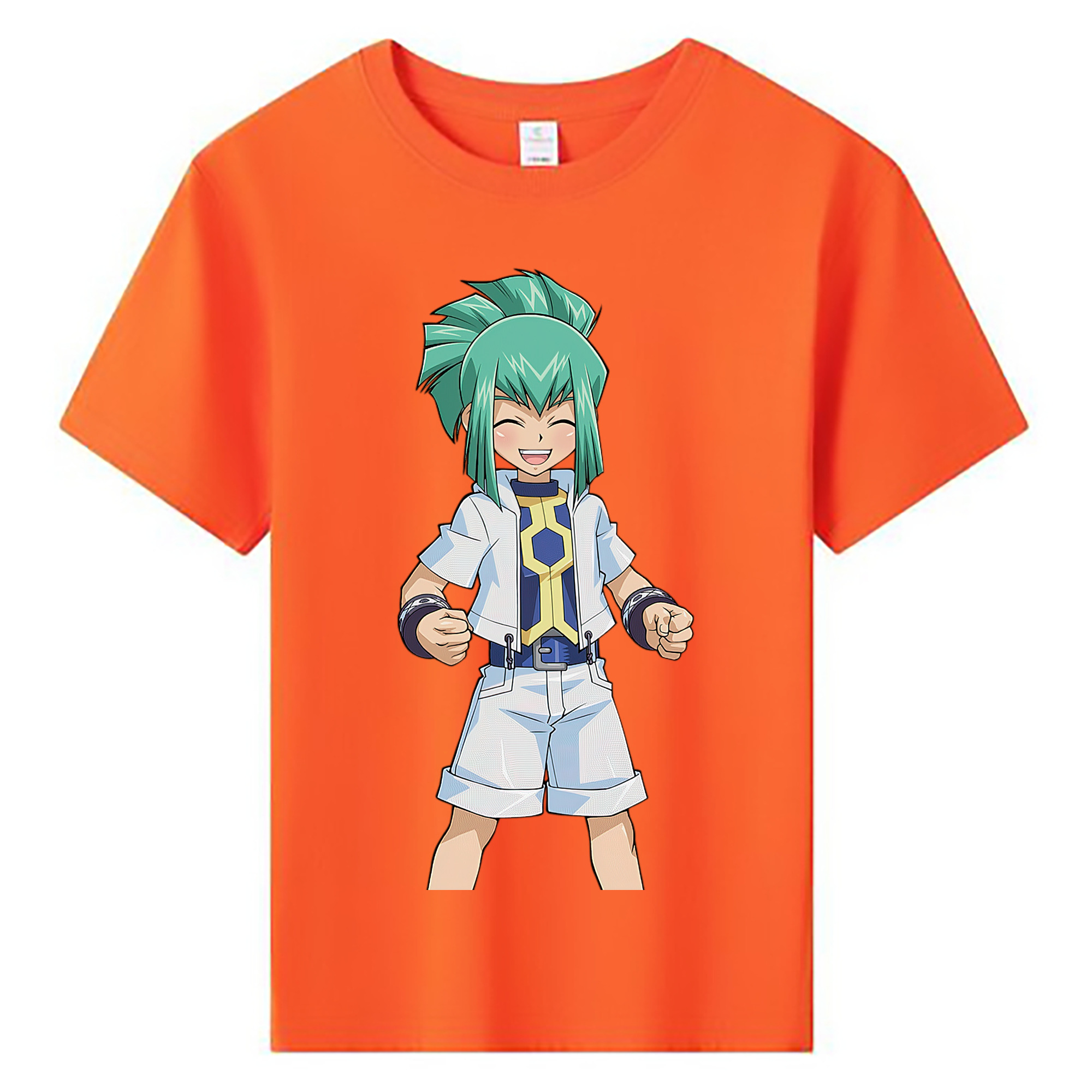 （画像用） 遊☆戯☆王 Yu-Gi-Oh! 綿100％キッズTシャツ（フロントプリント）