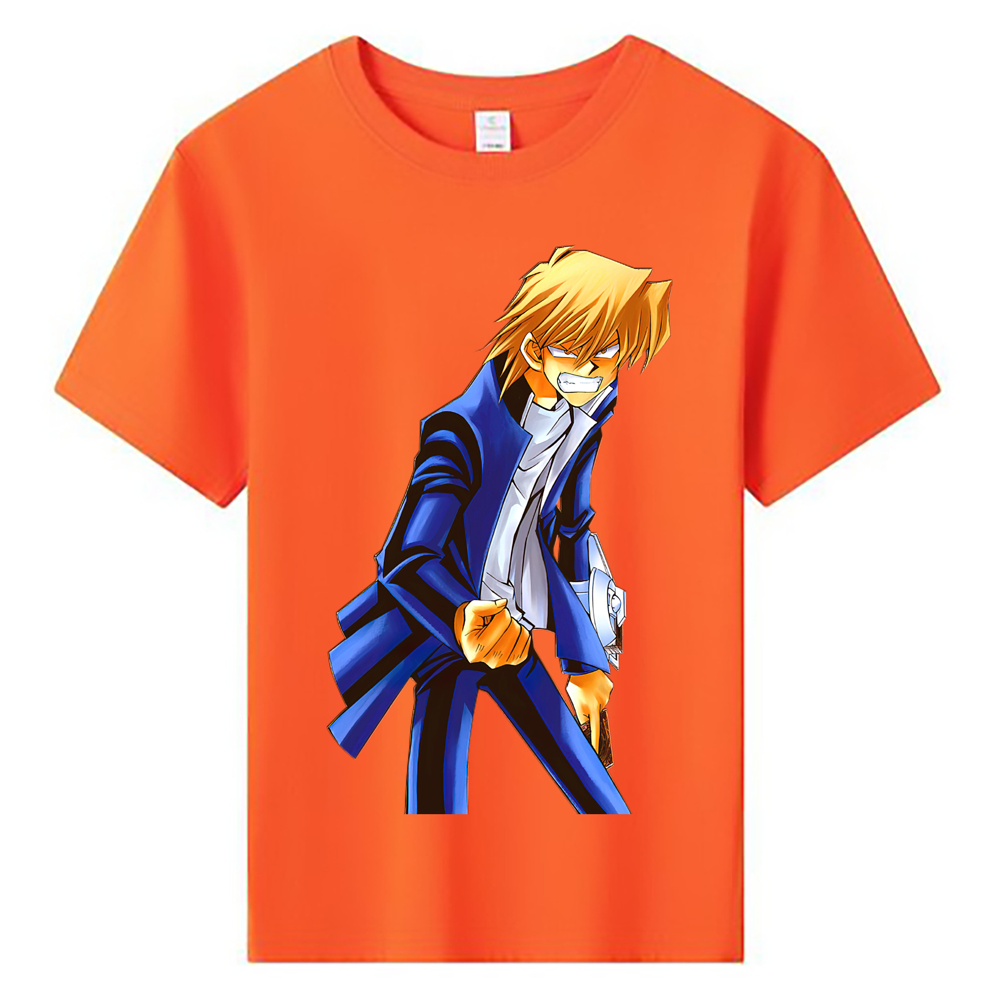 （画像用） 遊☆戯☆王 Yu-Gi-Oh! 綿100％キッズTシャツ（フロントプリント）