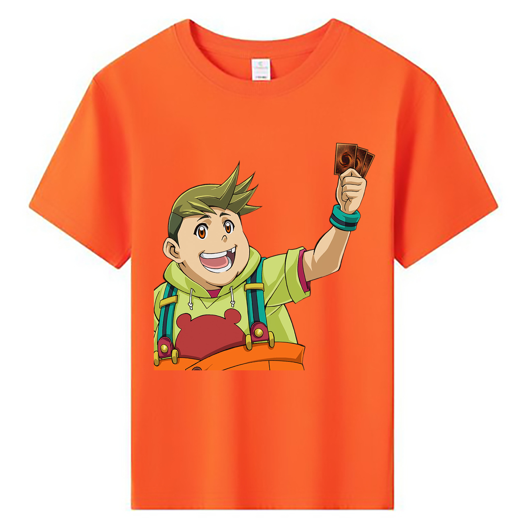 （画像用） 遊☆戯☆王 Yu-Gi-Oh! 綿100％キッズTシャツ（フロントプリント）