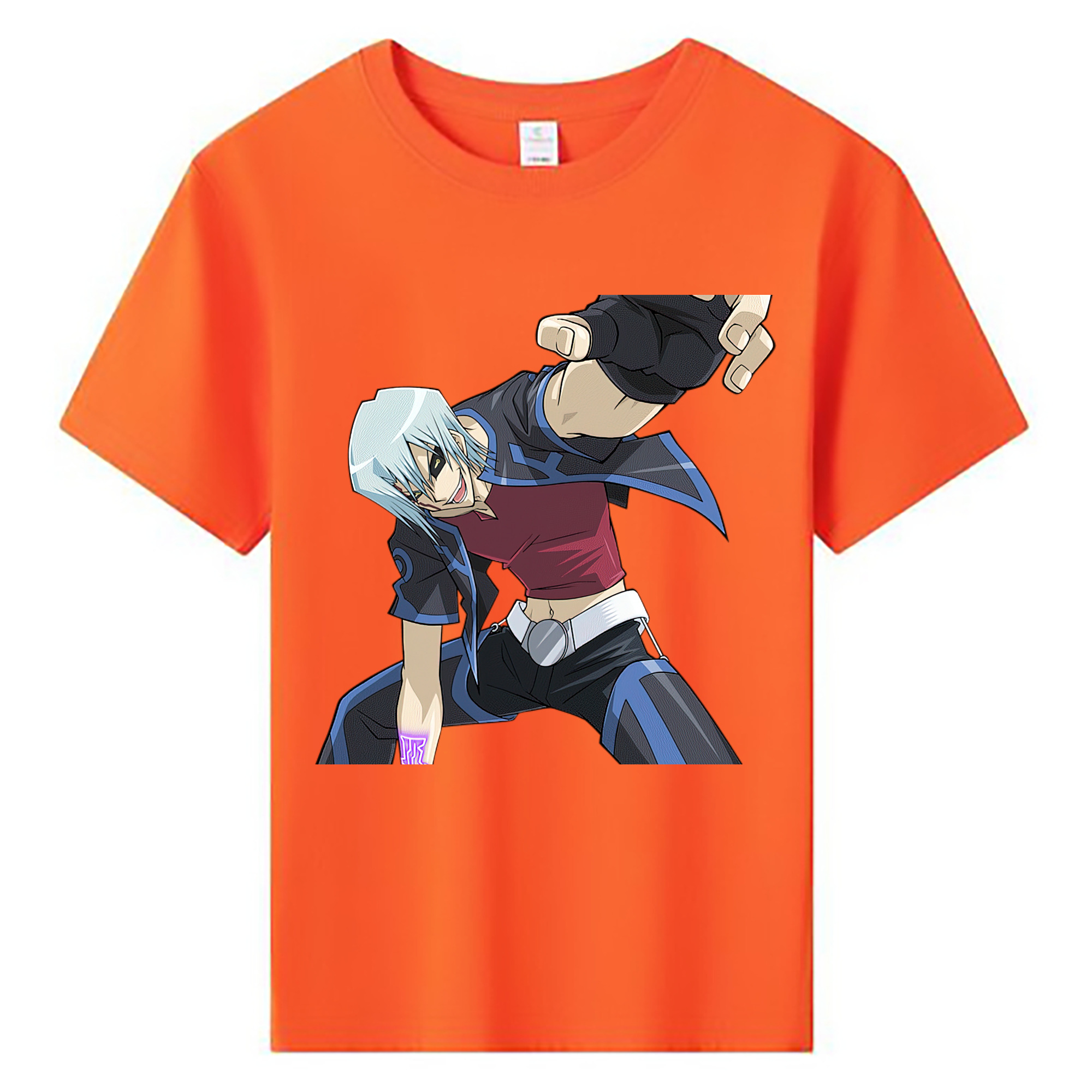 （画像用） 遊☆戯☆王 Yu-Gi-Oh! 綿100％キッズTシャツ（フロントプリント）
