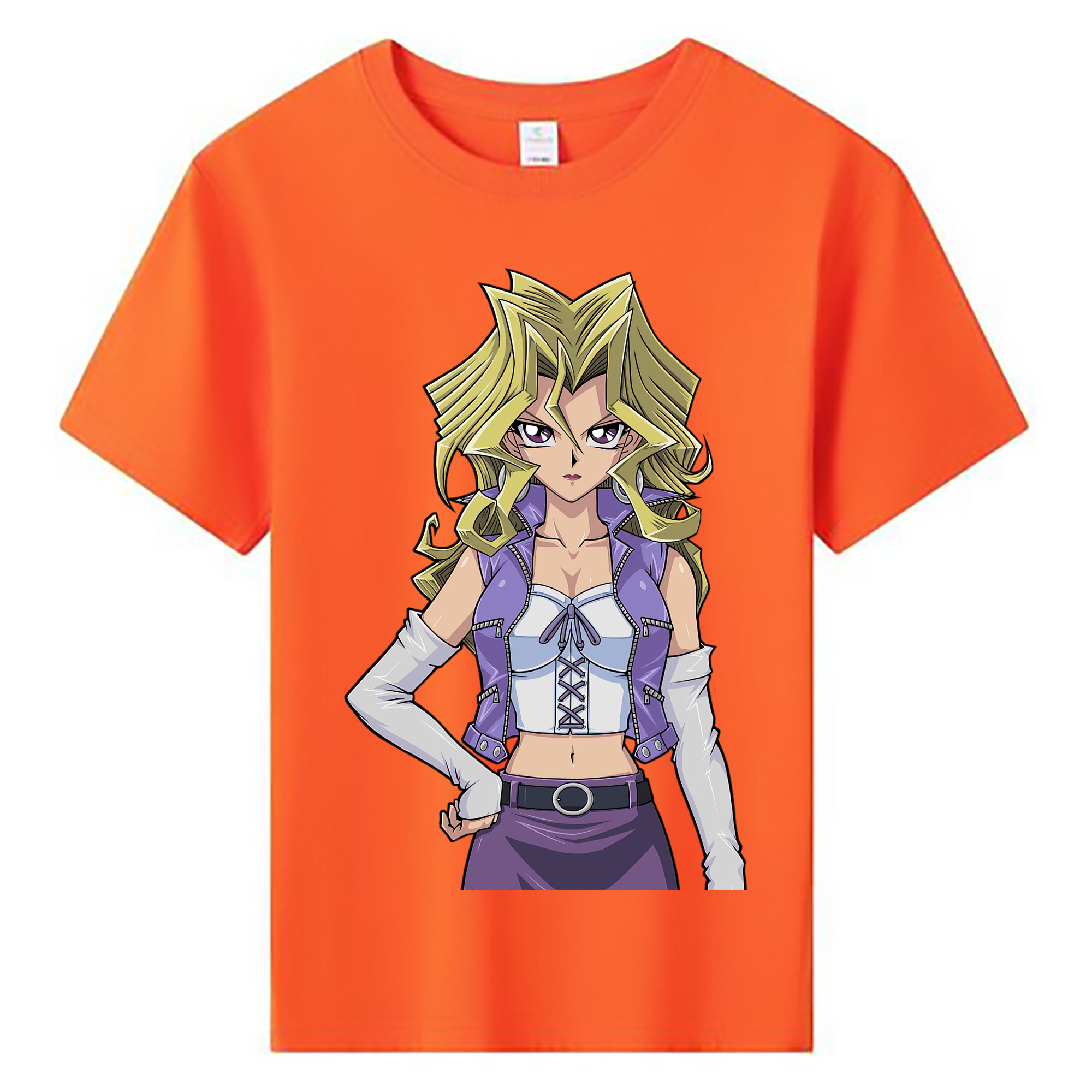 （画像用） 遊☆戯☆王 Yu-Gi-Oh! 綿100％キッズTシャツ（フロントプリント）