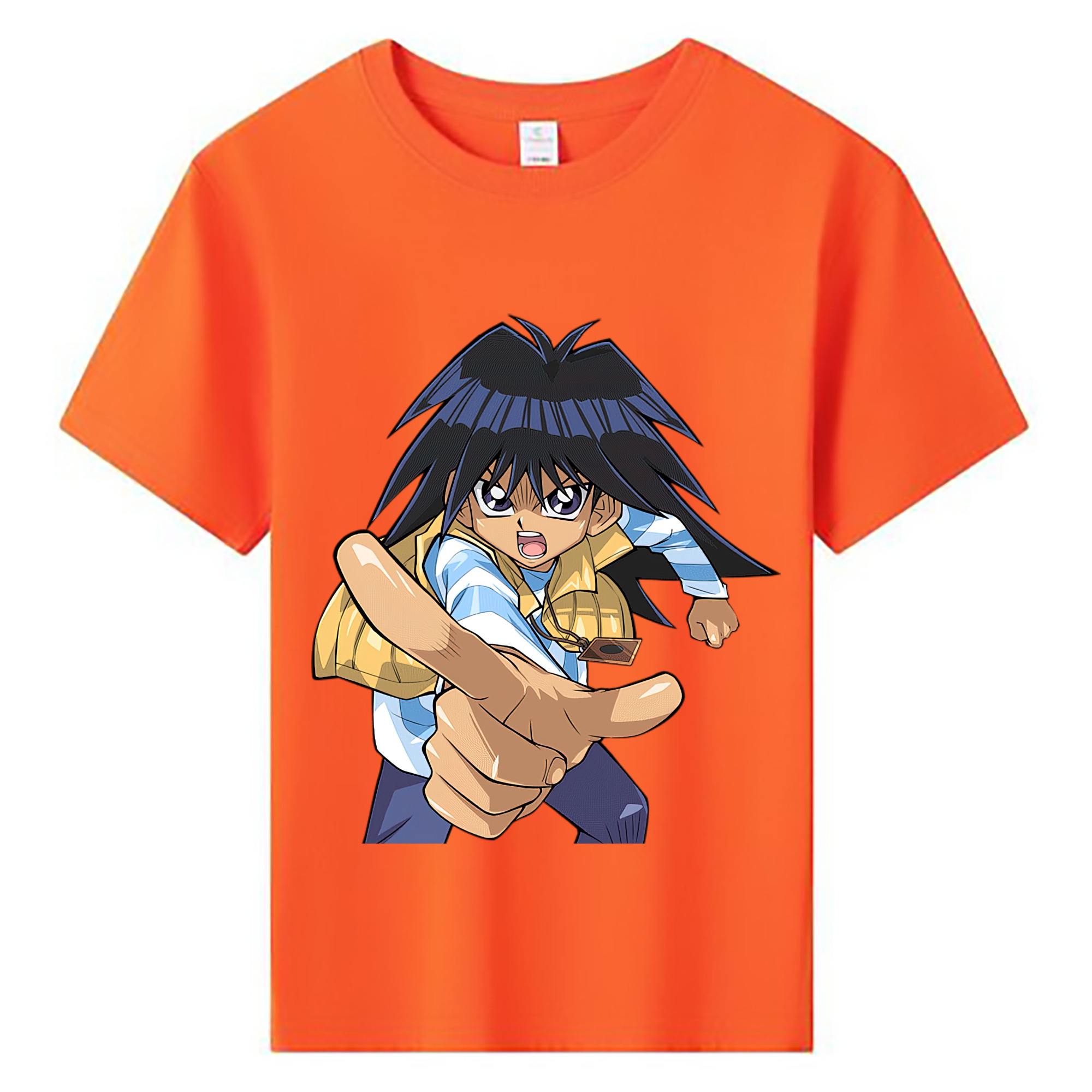 （画像用） 遊☆戯☆王 Yu-Gi-Oh! 綿100％キッズTシャツ（フロントプリント）