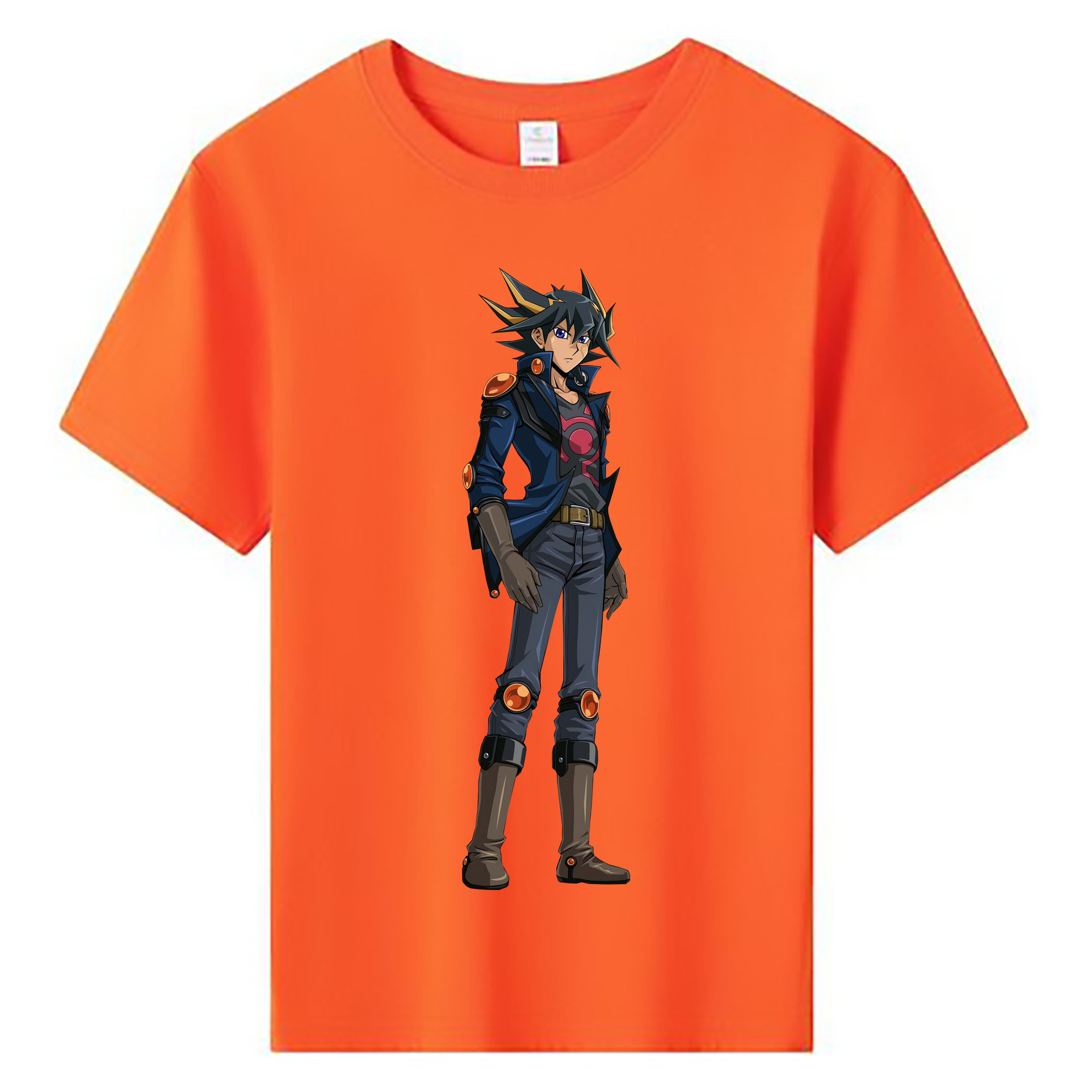 （画像用） 遊☆戯☆王 Yu-Gi-Oh! 綿100％キッズTシャツ（フロントプリント）