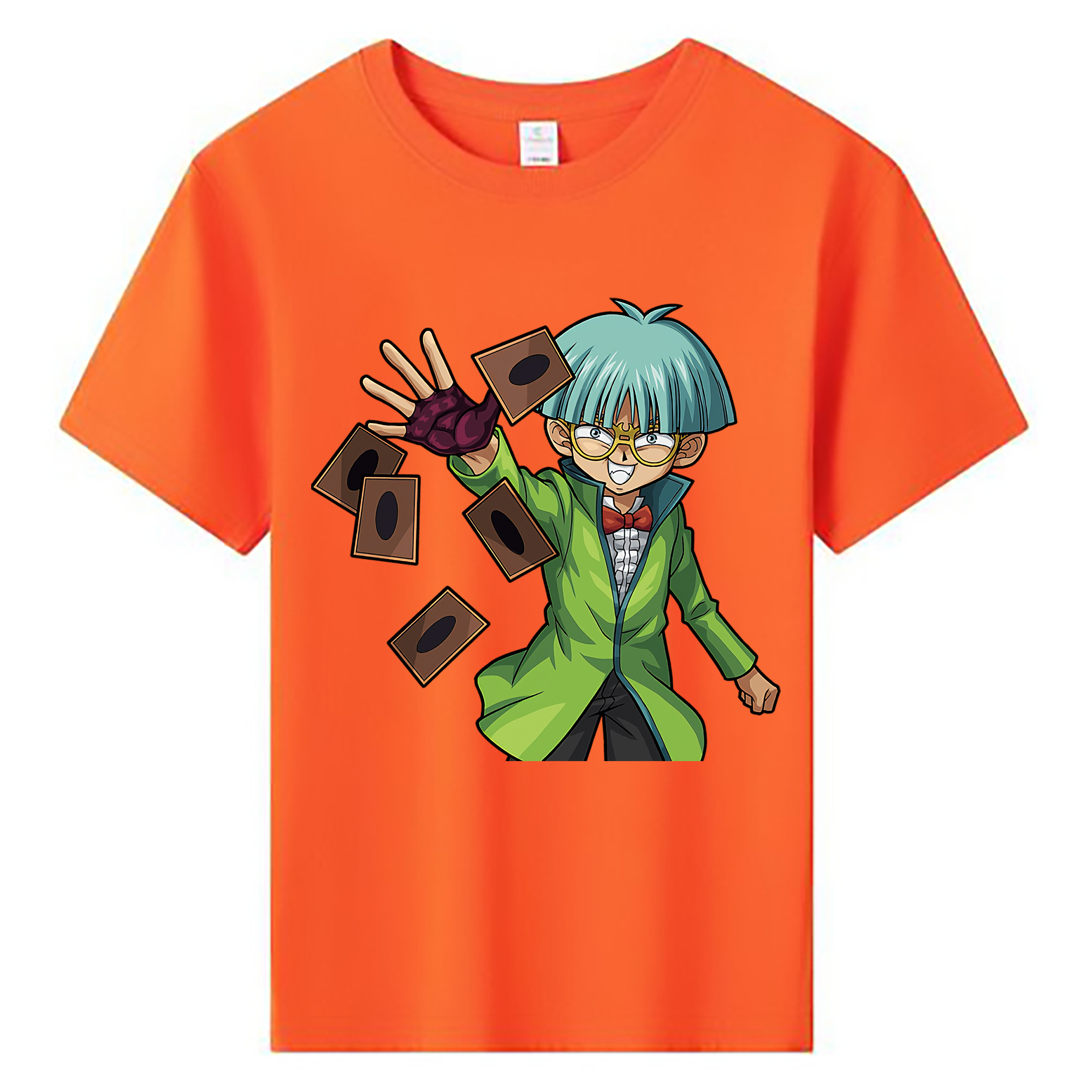 （画像用） 遊☆戯☆王 Yu-Gi-Oh! 綿100％キッズTシャツ（フロントプリント）