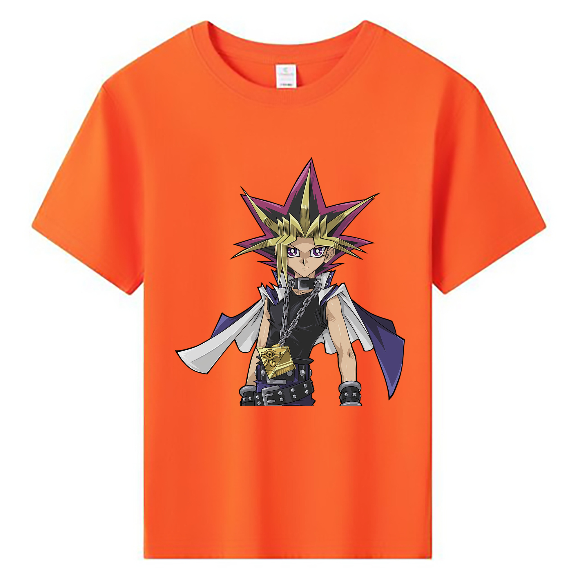 （画像用） 遊☆戯☆王 Yu-Gi-Oh! 綿100％キッズTシャツ（フロントプリント）