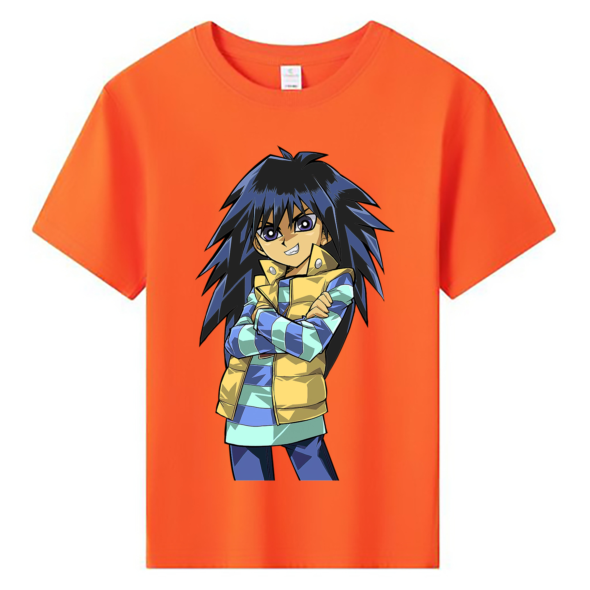 （画像用） 遊☆戯☆王 Yu-Gi-Oh! 綿100％キッズTシャツ（フロントプリント）