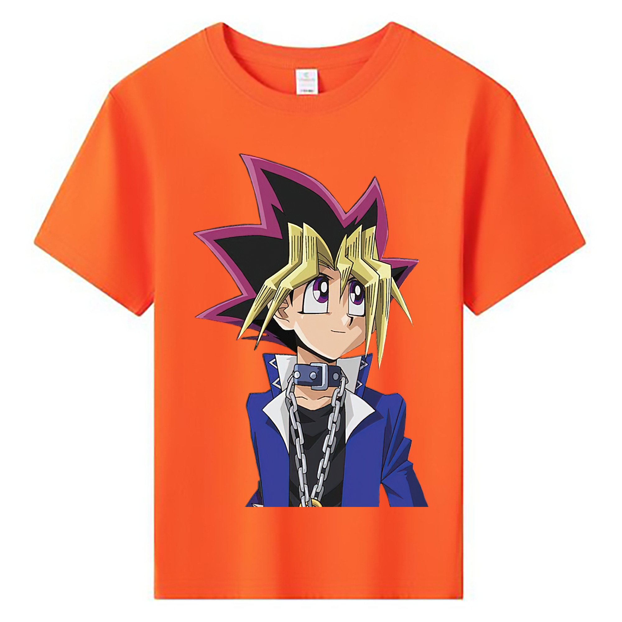 （画像用） 遊☆戯☆王 Yu-Gi-Oh! 綿100％キッズTシャツ（フロントプリント）