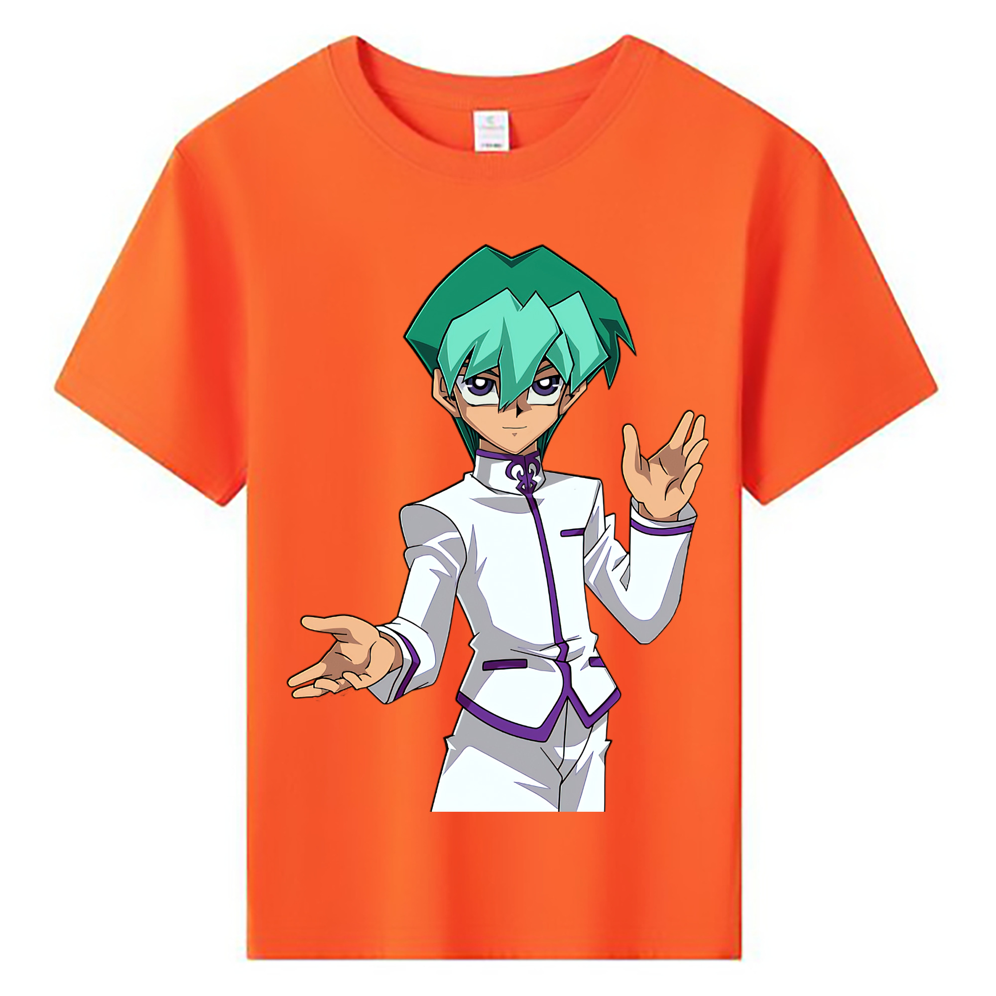 （画像用） 遊☆戯☆王 Yu-Gi-Oh! 綿100％キッズTシャツ（フロントプリント）