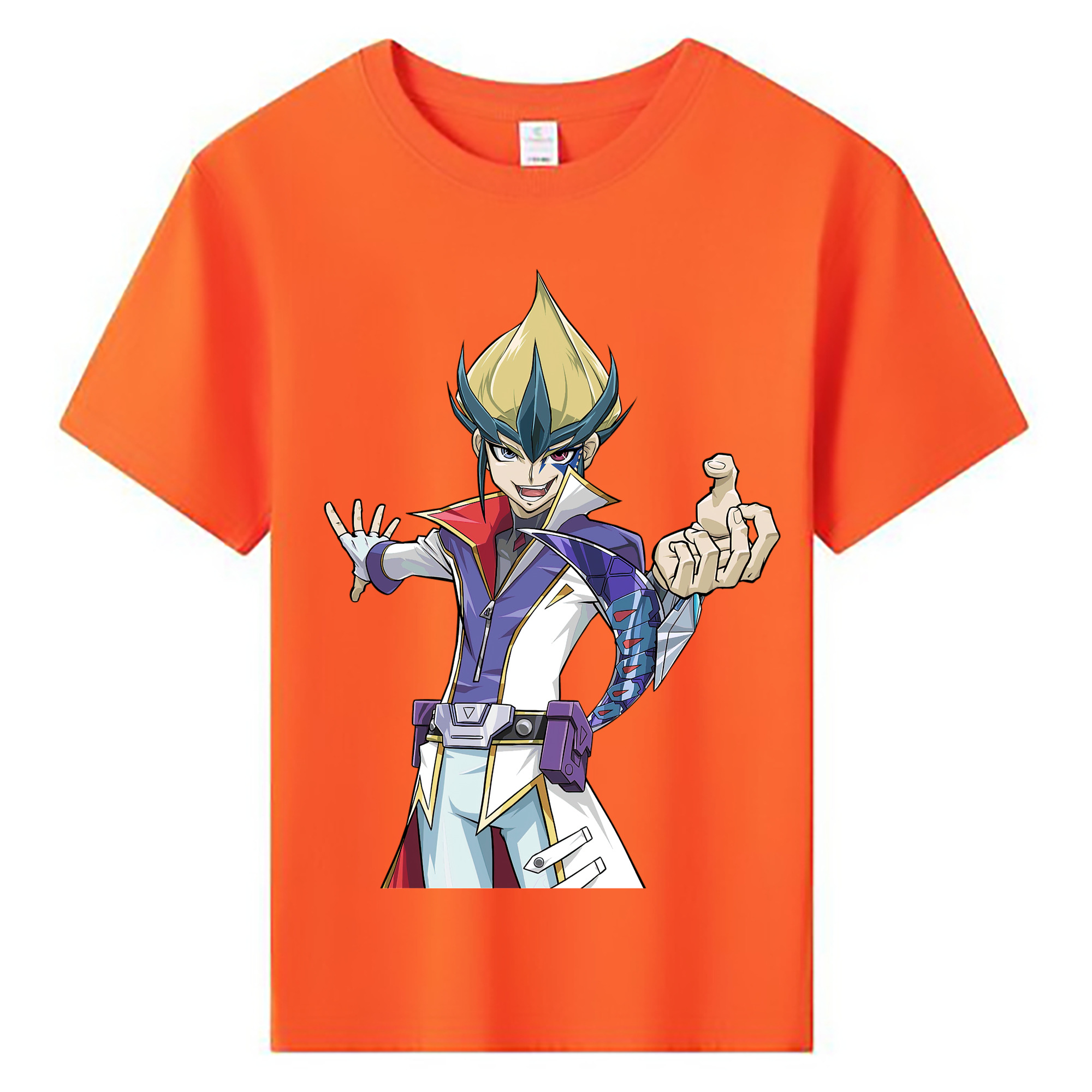 （画像用） 遊☆戯☆王 Yu-Gi-Oh! 綿100％キッズTシャツ（フロントプリント）