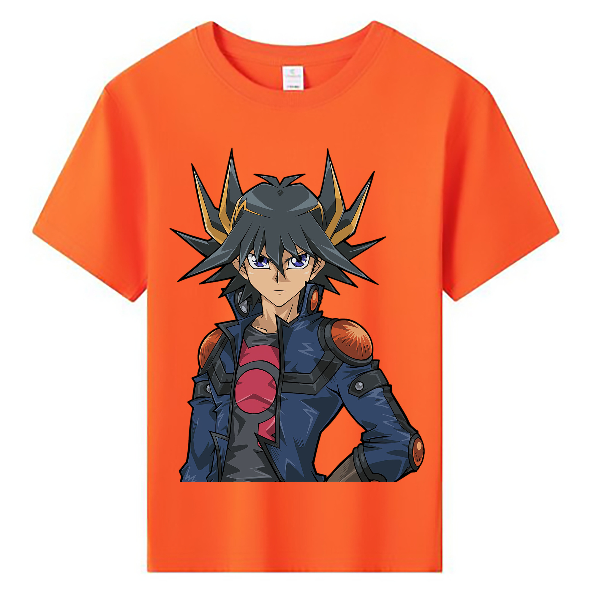 （画像用） 遊☆戯☆王 Yu-Gi-Oh! 綿100％キッズTシャツ（フロントプリント）