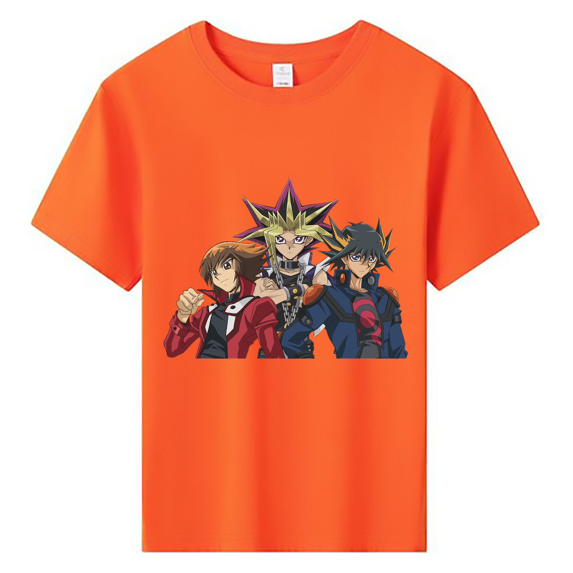 （画像用） 遊☆戯☆王 Yu-Gi-Oh! 綿100％キッズTシャツ（フロントプリント）