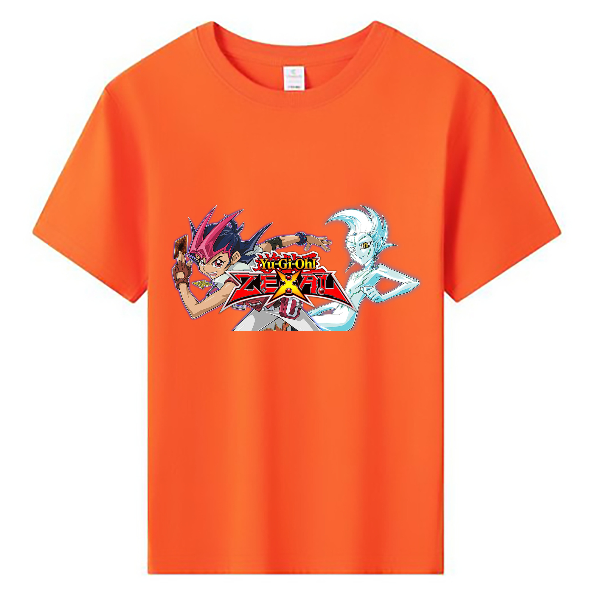 （画像用） 遊☆戯☆王 Yu-Gi-Oh! 綿100％キッズTシャツ（フロントプリント）