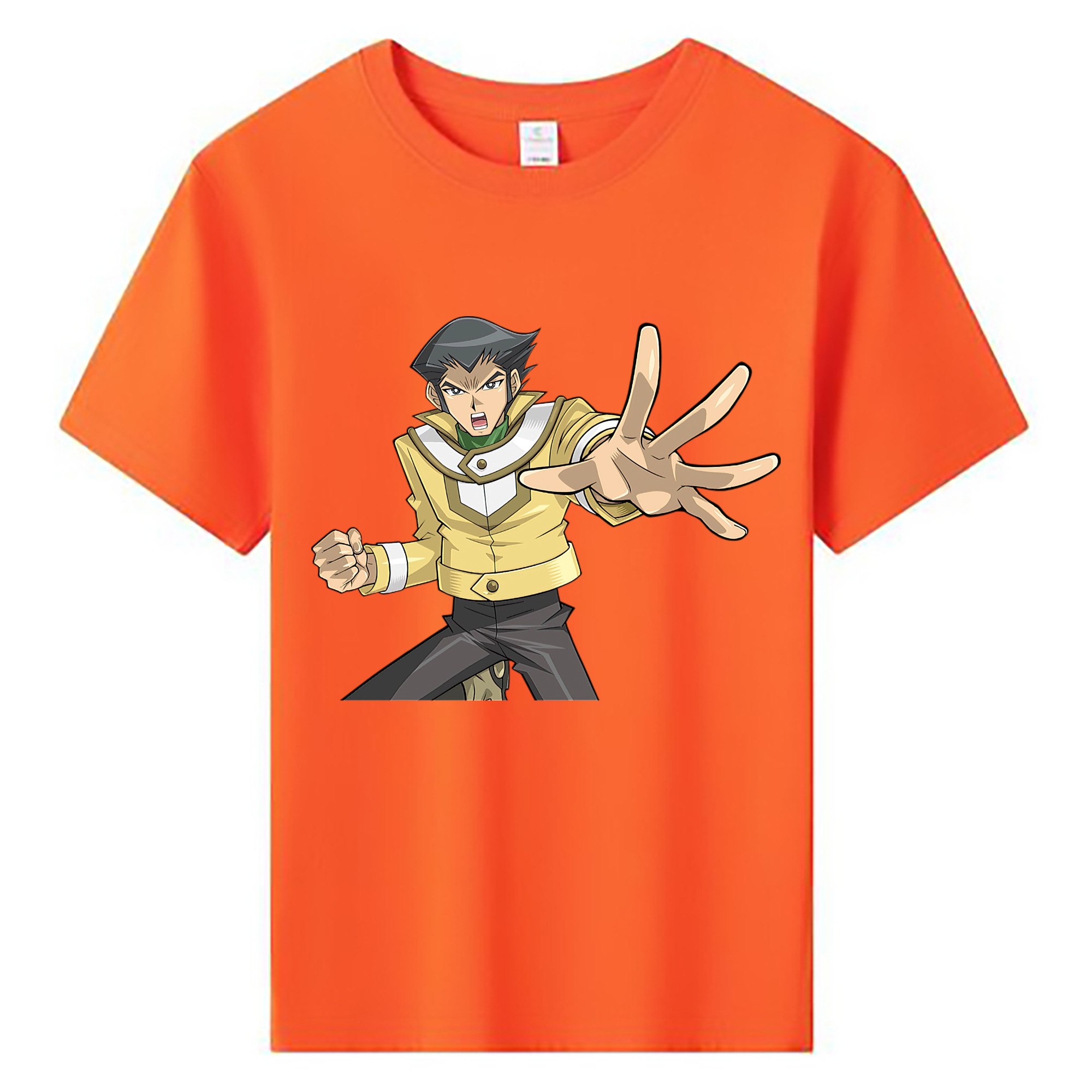 （画像用） 遊☆戯☆王 Yu-Gi-Oh! 綿100％キッズTシャツ（フロントプリント）