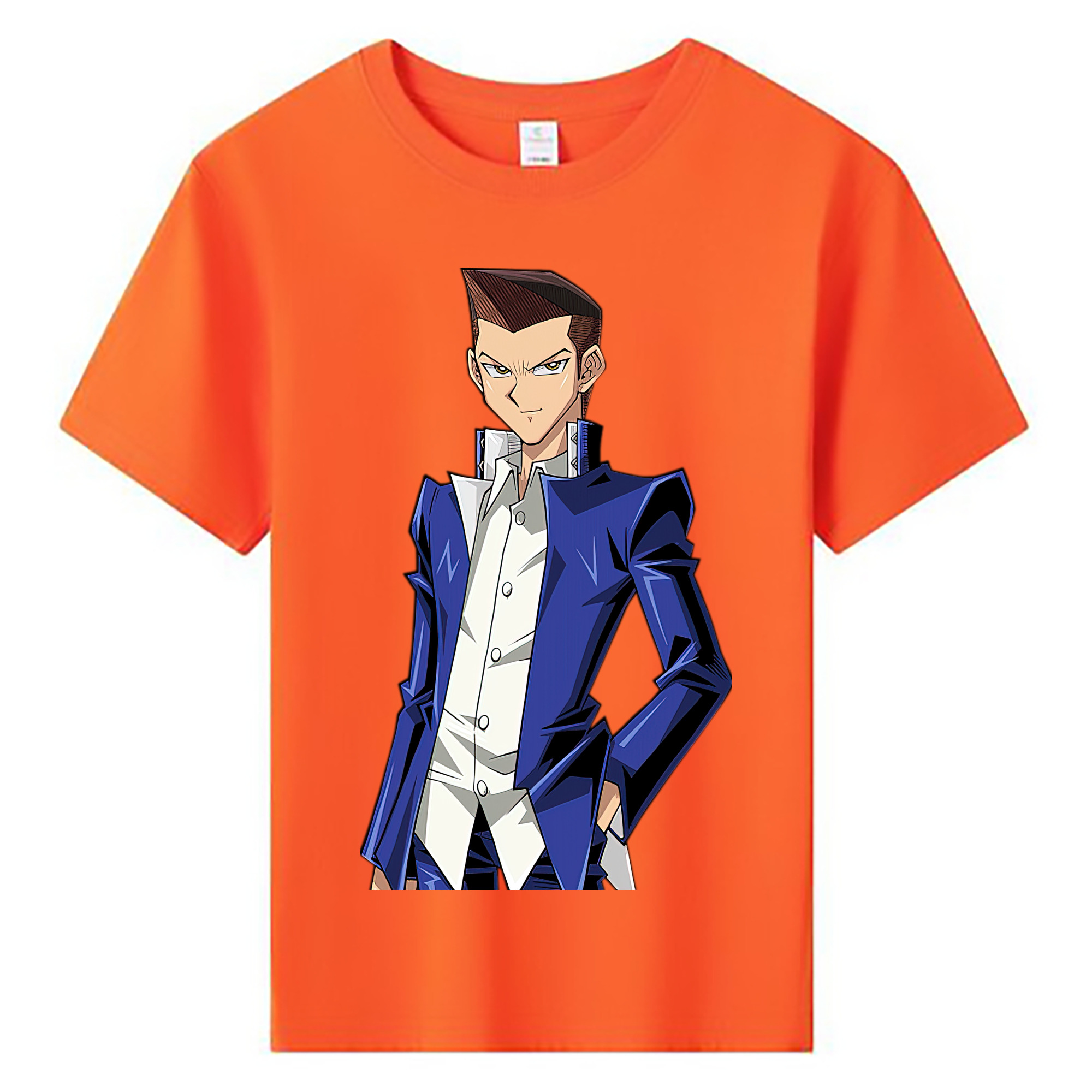 （画像用） 遊☆戯☆王 Yu-Gi-Oh! 綿100％キッズTシャツ（フロントプリント）