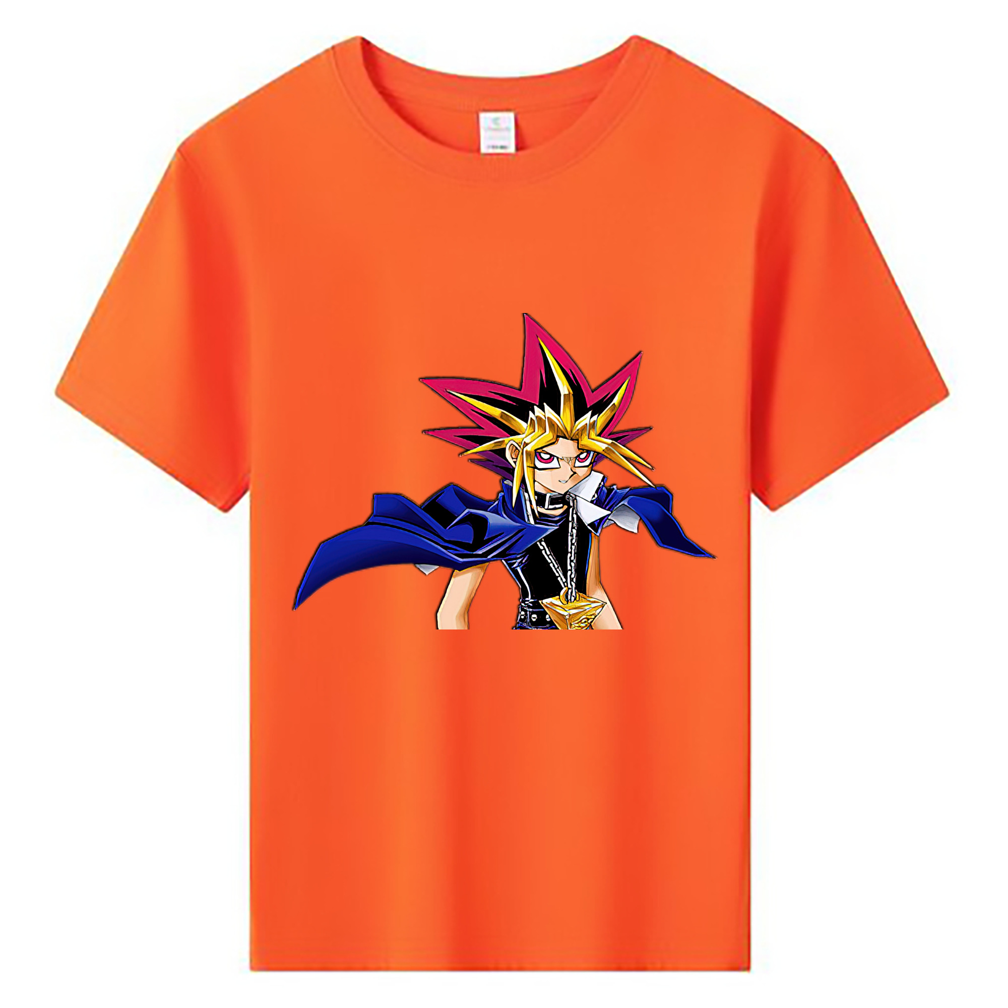 （画像用） 遊☆戯☆王 Yu-Gi-Oh! 綿100％キッズTシャツ（フロントプリント）