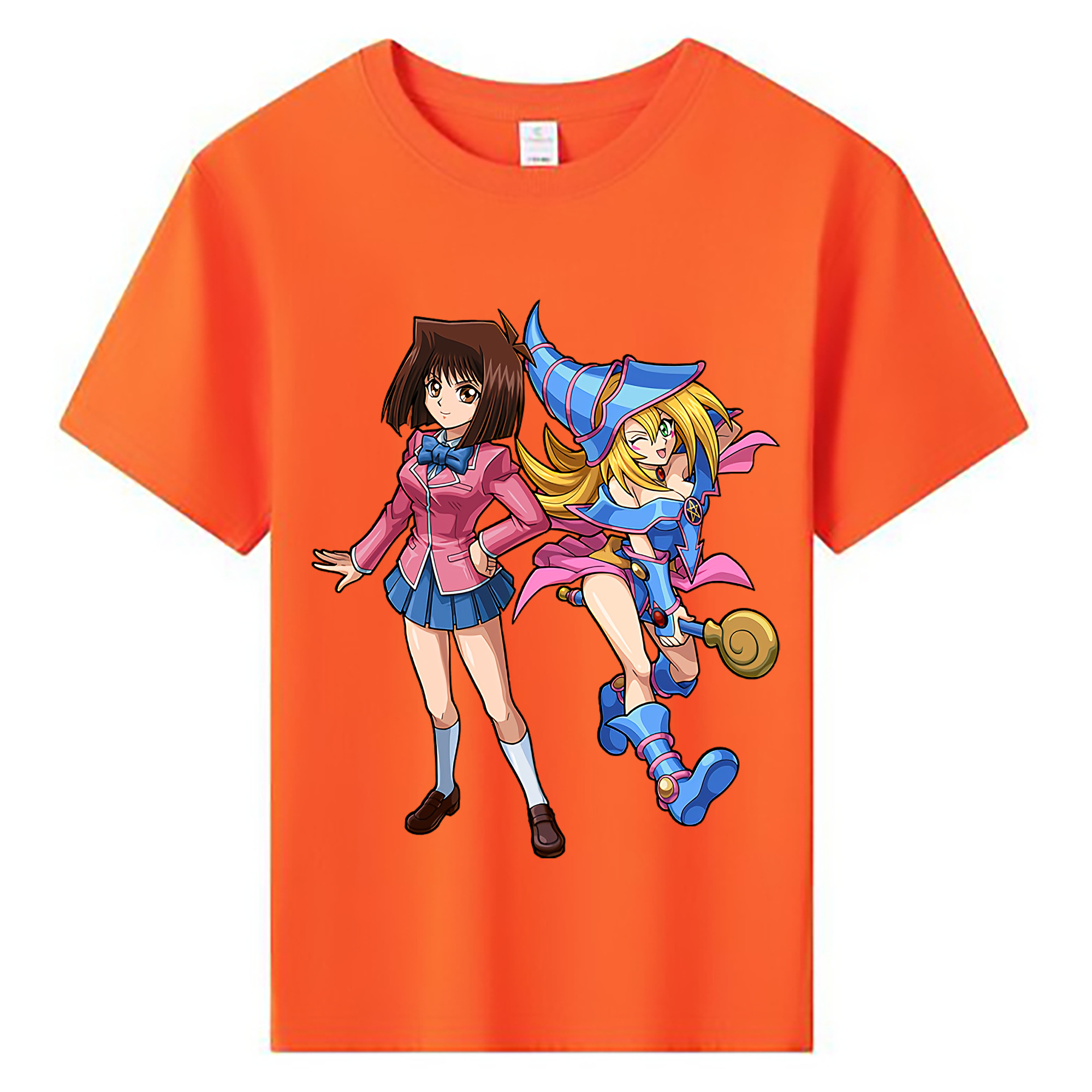 （画像用） 遊☆戯☆王 Yu-Gi-Oh! 綿100％キッズTシャツ（フロントプリント）
