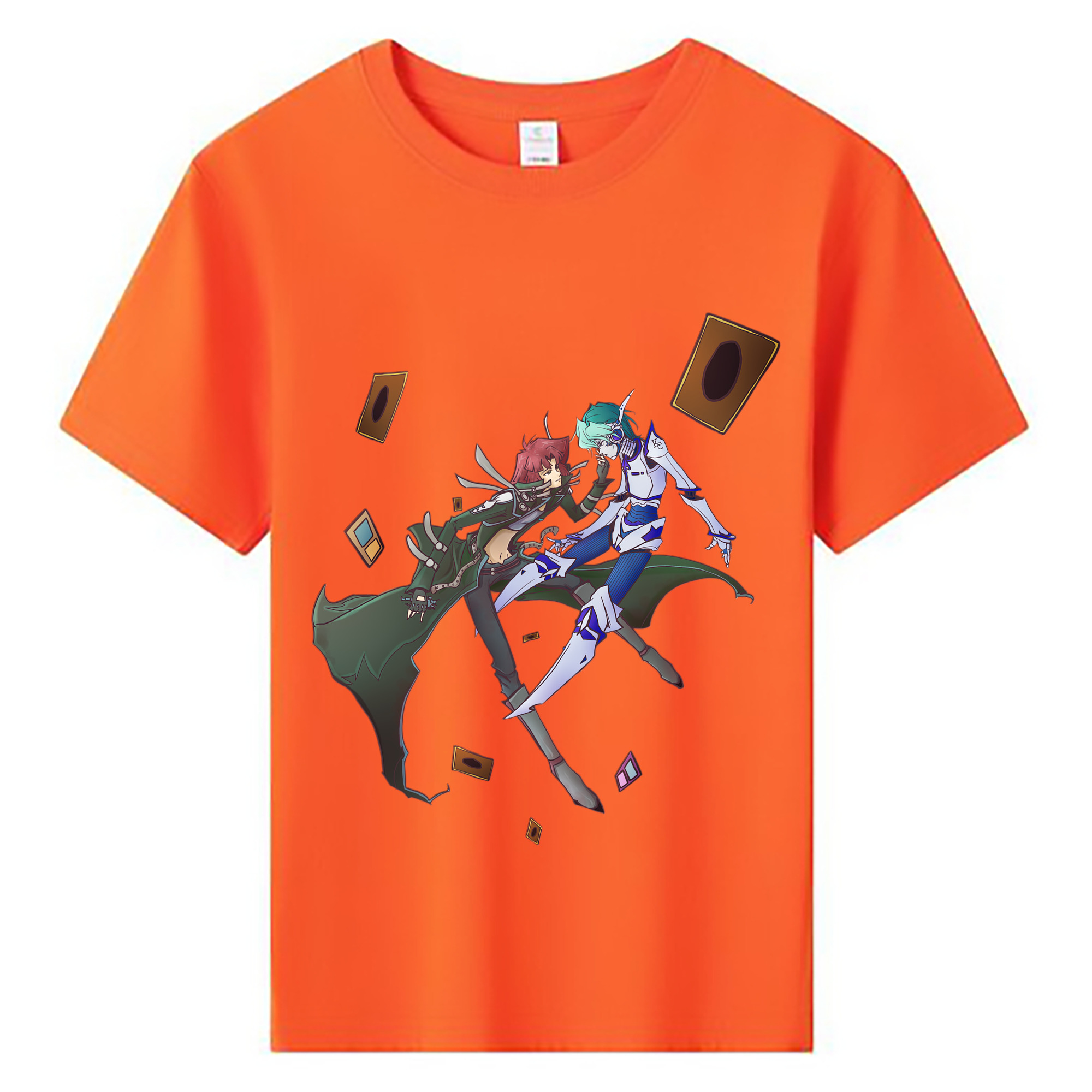 （画像用） 遊☆戯☆王 Yu-Gi-Oh! 綿100％キッズTシャツ（フロントプリント）