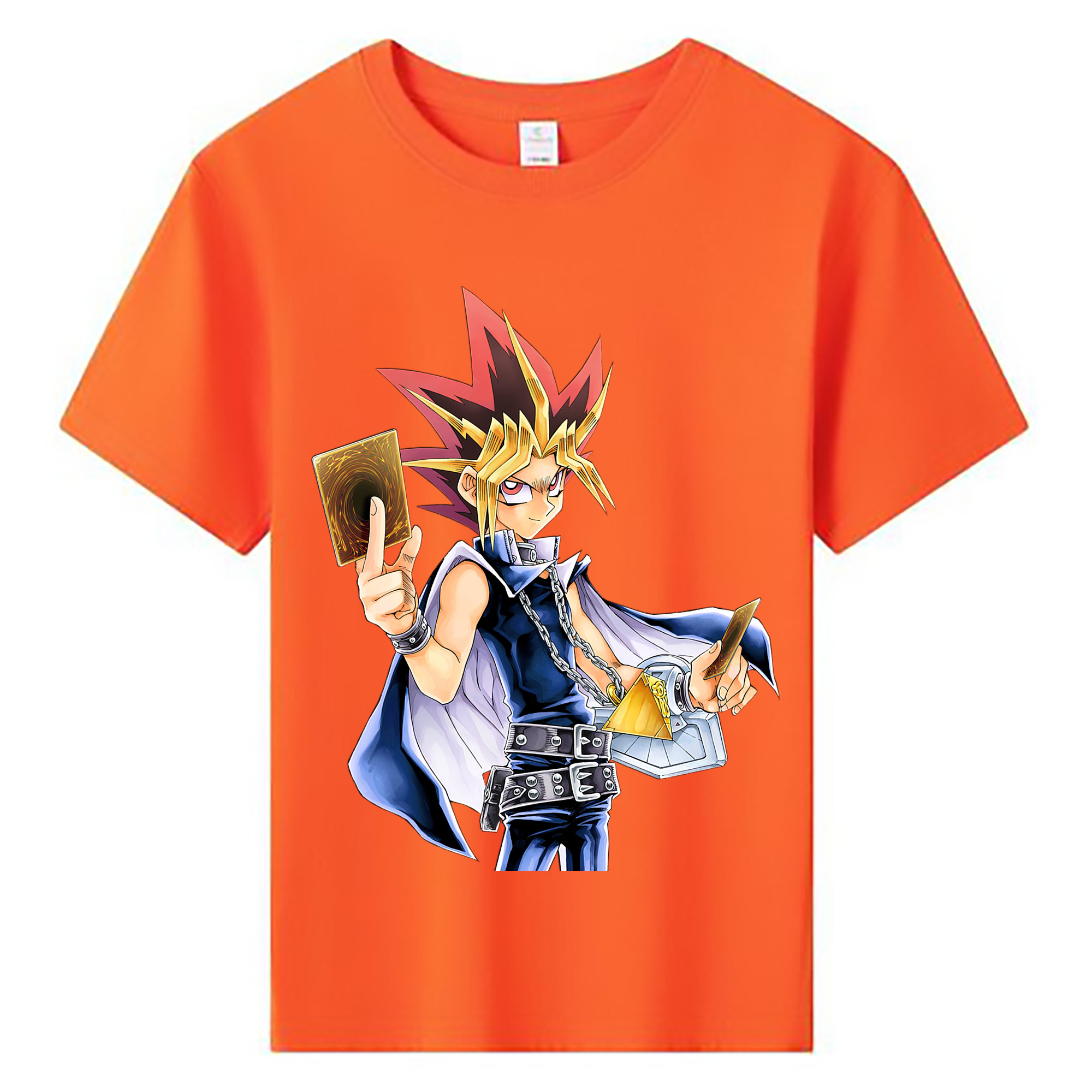 （画像用） 遊☆戯☆王 Yu-Gi-Oh! 綿100％キッズTシャツ（フロントプリント）