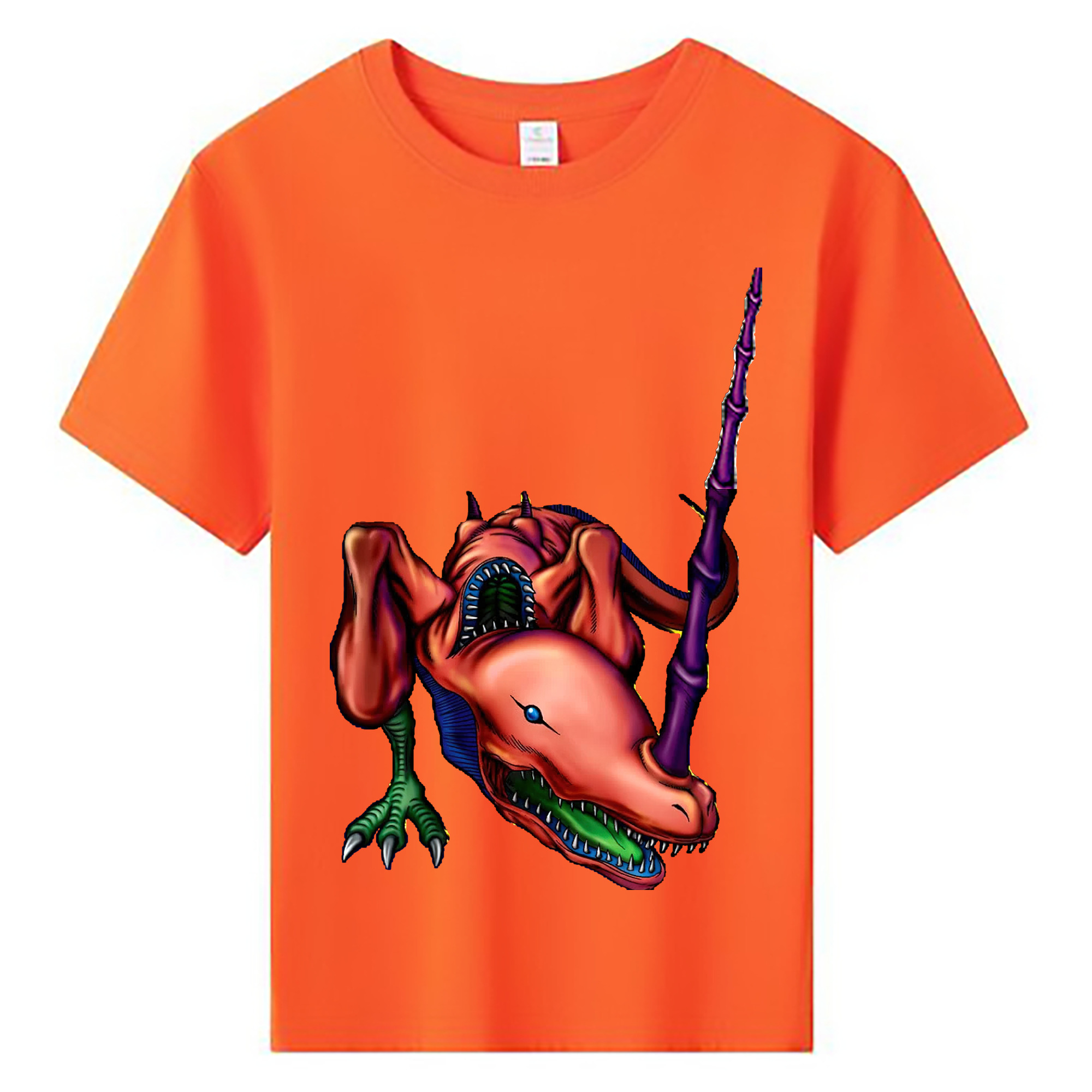 （画像用） 遊☆戯☆王 Yu-Gi-Oh! 綿100％キッズTシャツ（フロントプリント）
