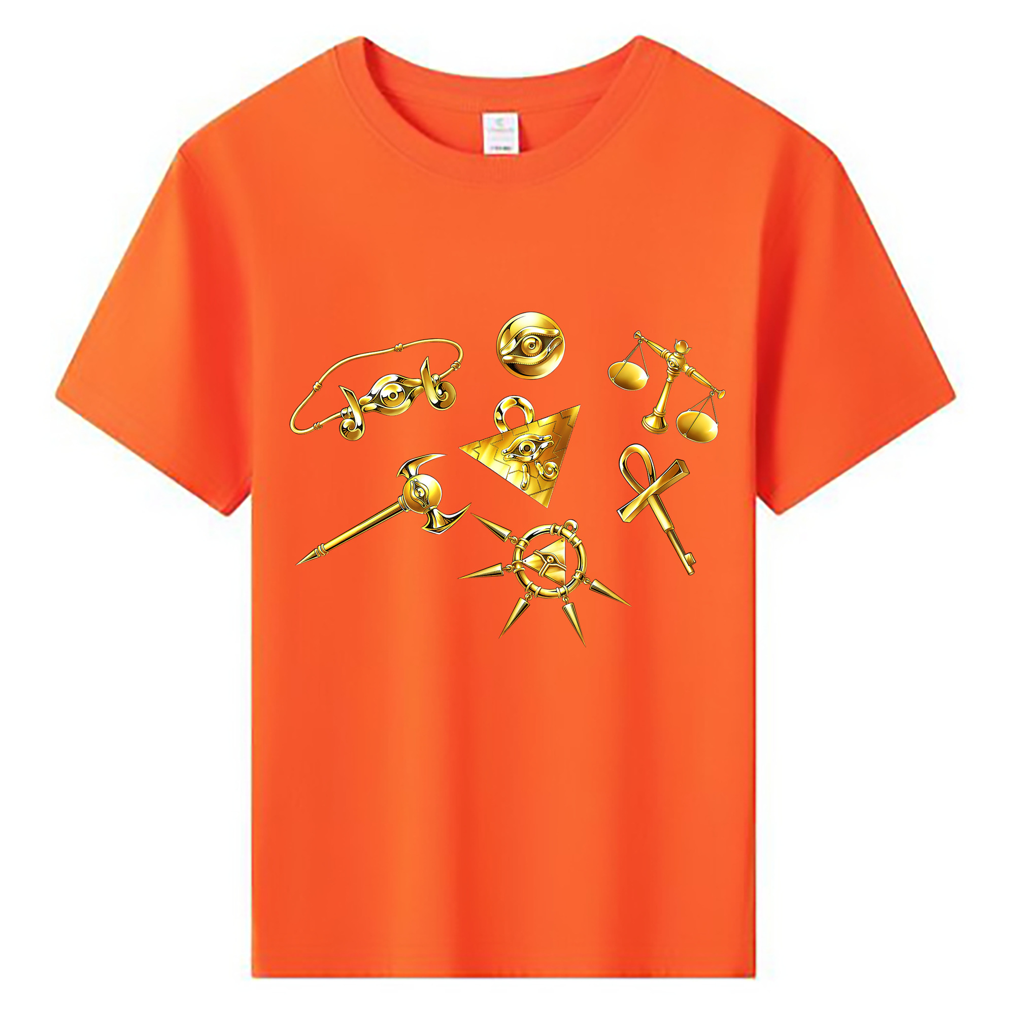 （画像用） 遊☆戯☆王 Yu-Gi-Oh! 綿100％キッズTシャツ（フロントプリント）