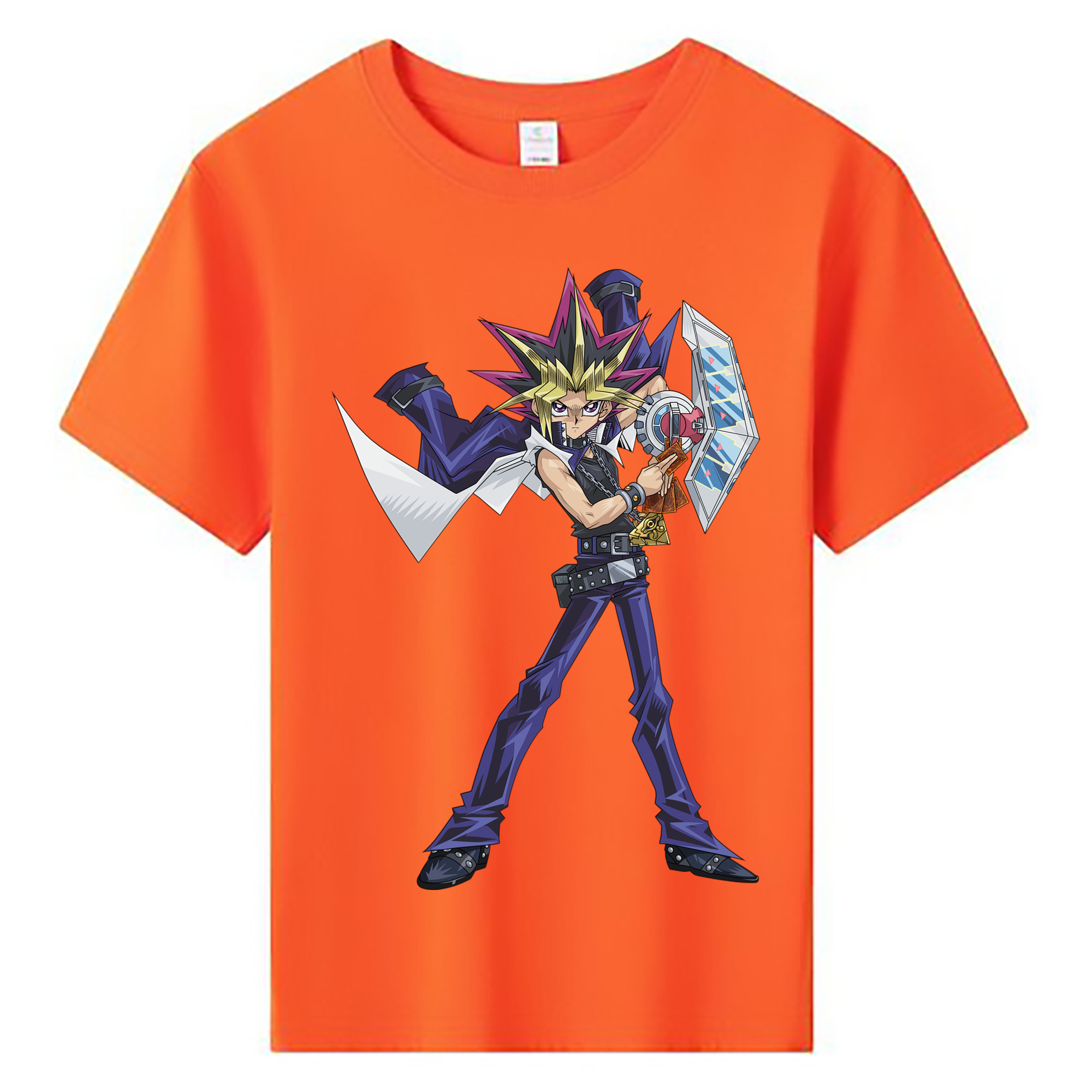 （画像用） 遊☆戯☆王 Yu-Gi-Oh! 綿100％キッズTシャツ（フロントプリント）