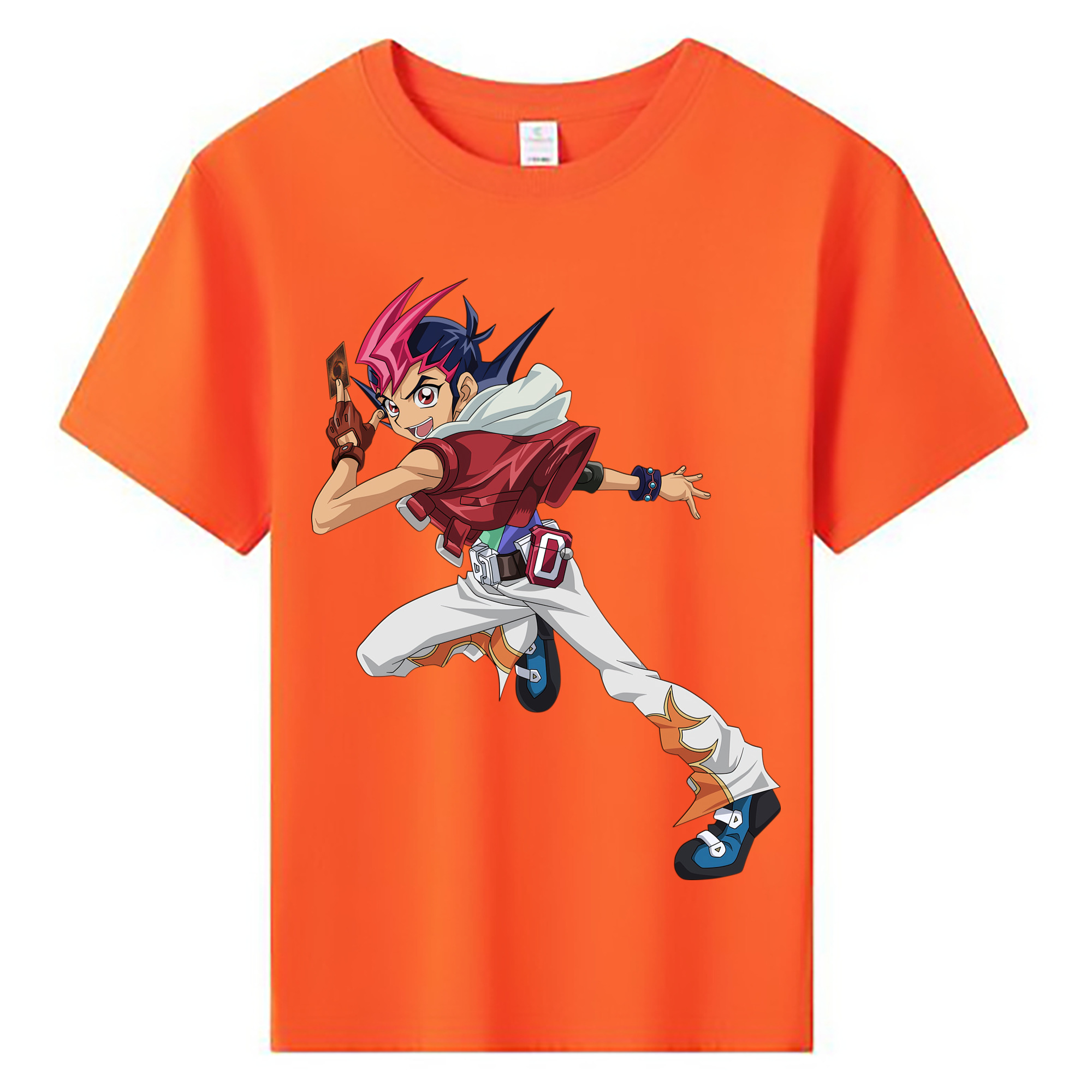 （画像用） 遊☆戯☆王 Yu-Gi-Oh! 綿100％キッズTシャツ（フロントプリント）