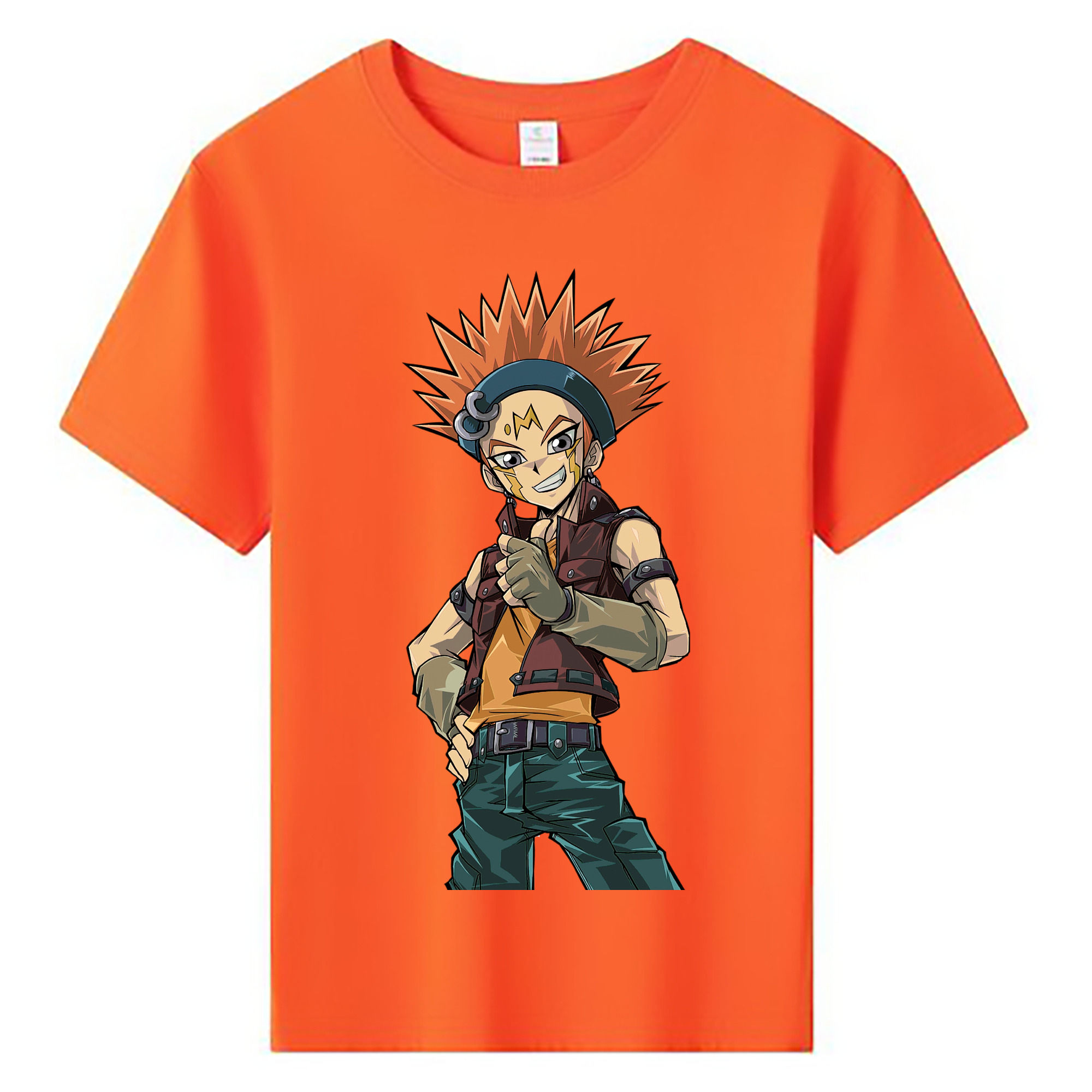 （画像用） 遊☆戯☆王 Yu-Gi-Oh! 綿100％キッズTシャツ（フロントプリント）