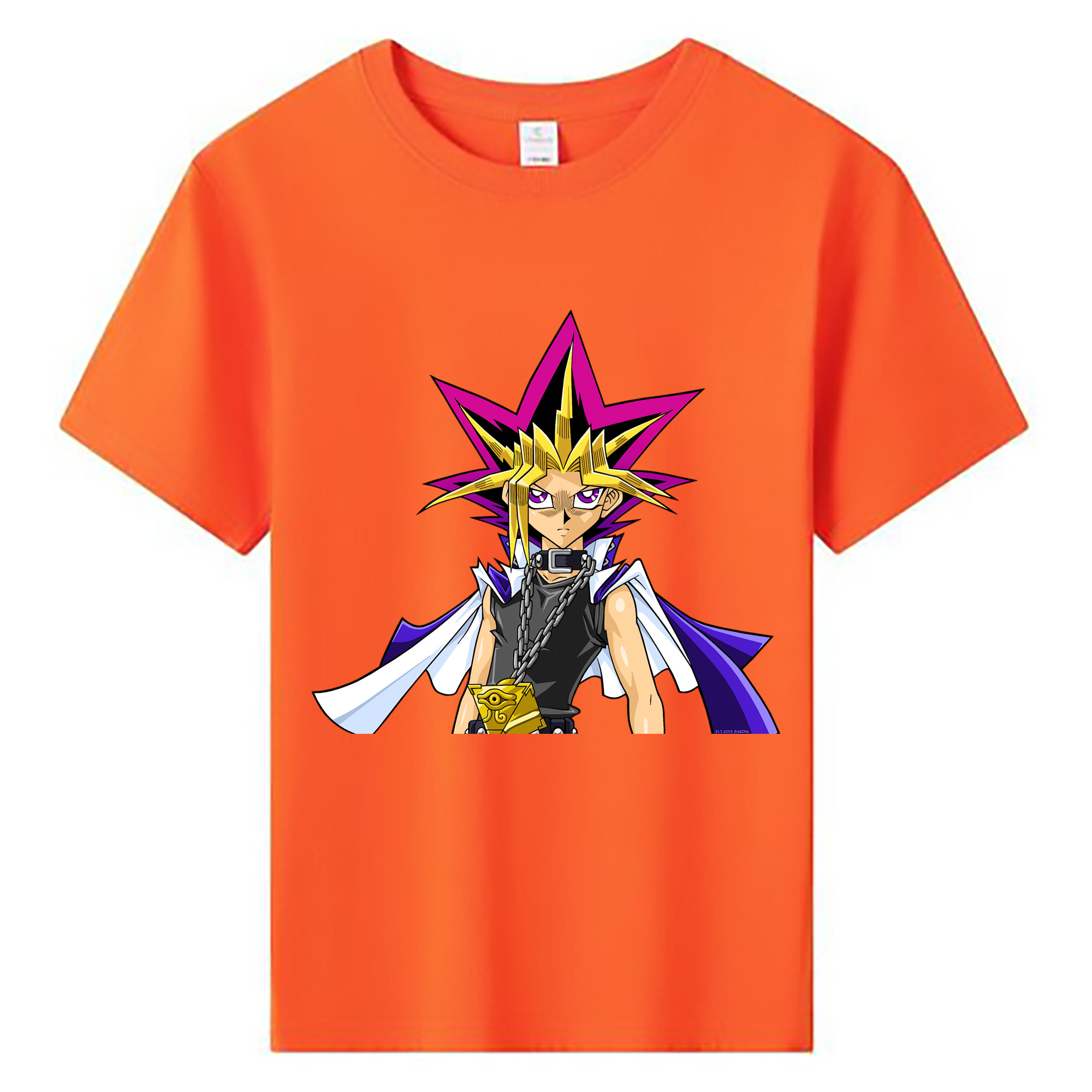 （画像用） 遊☆戯☆王 Yu-Gi-Oh! 綿100％キッズTシャツ（フロントプリント）