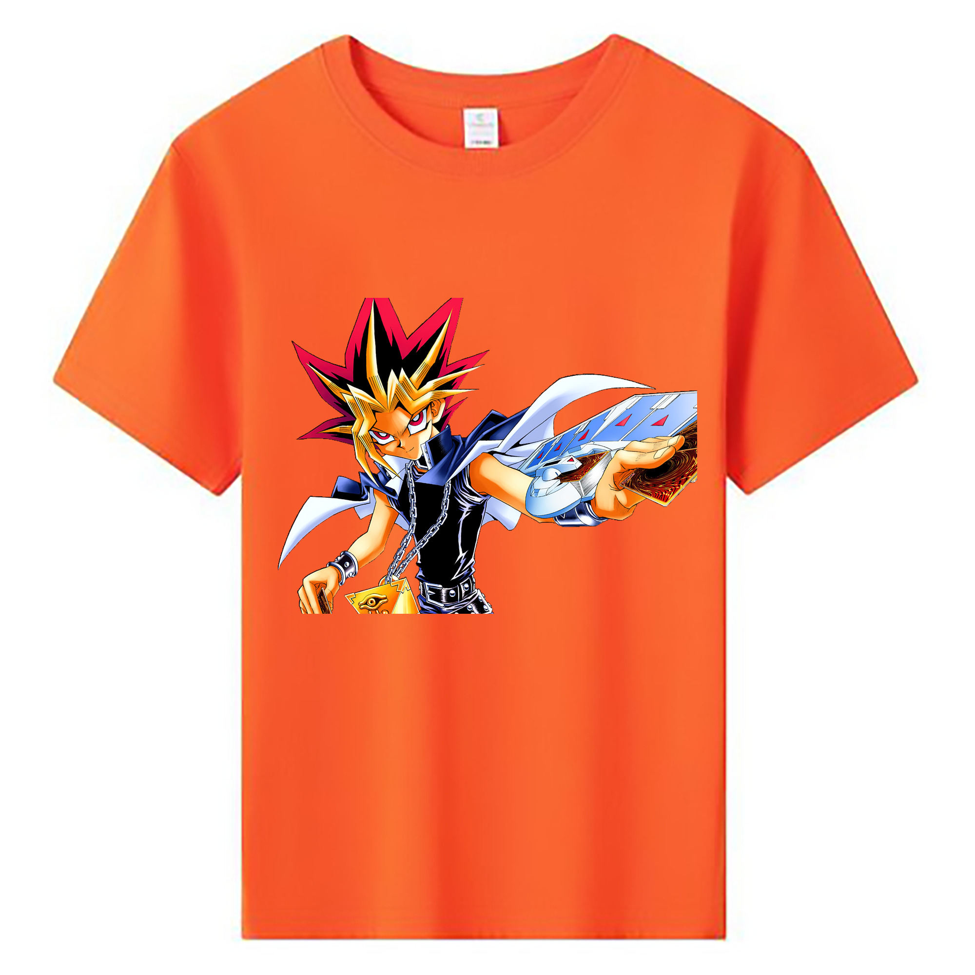 （画像用） 遊☆戯☆王 Yu-Gi-Oh! 綿100％キッズTシャツ（フロントプリント）