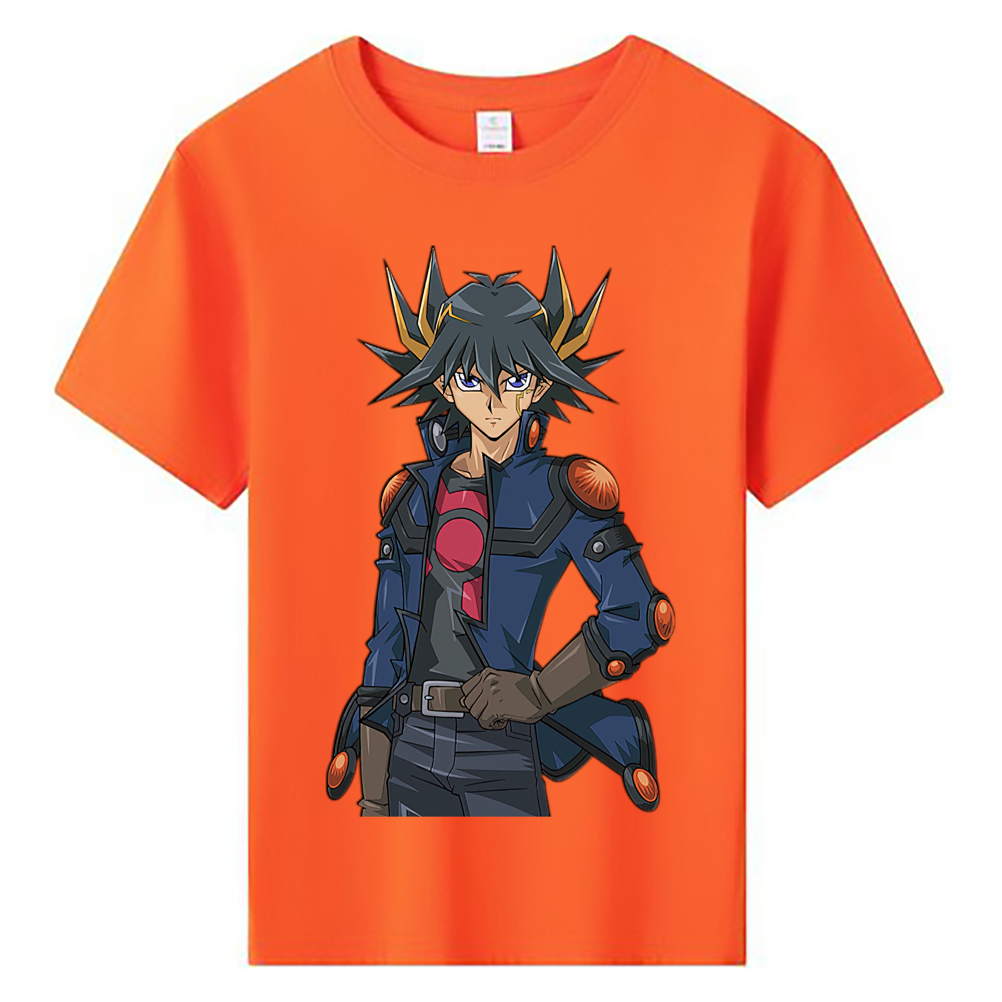 （画像用） 遊☆戯☆王 Yu-Gi-Oh! 綿100％キッズTシャツ（フロントプリント）