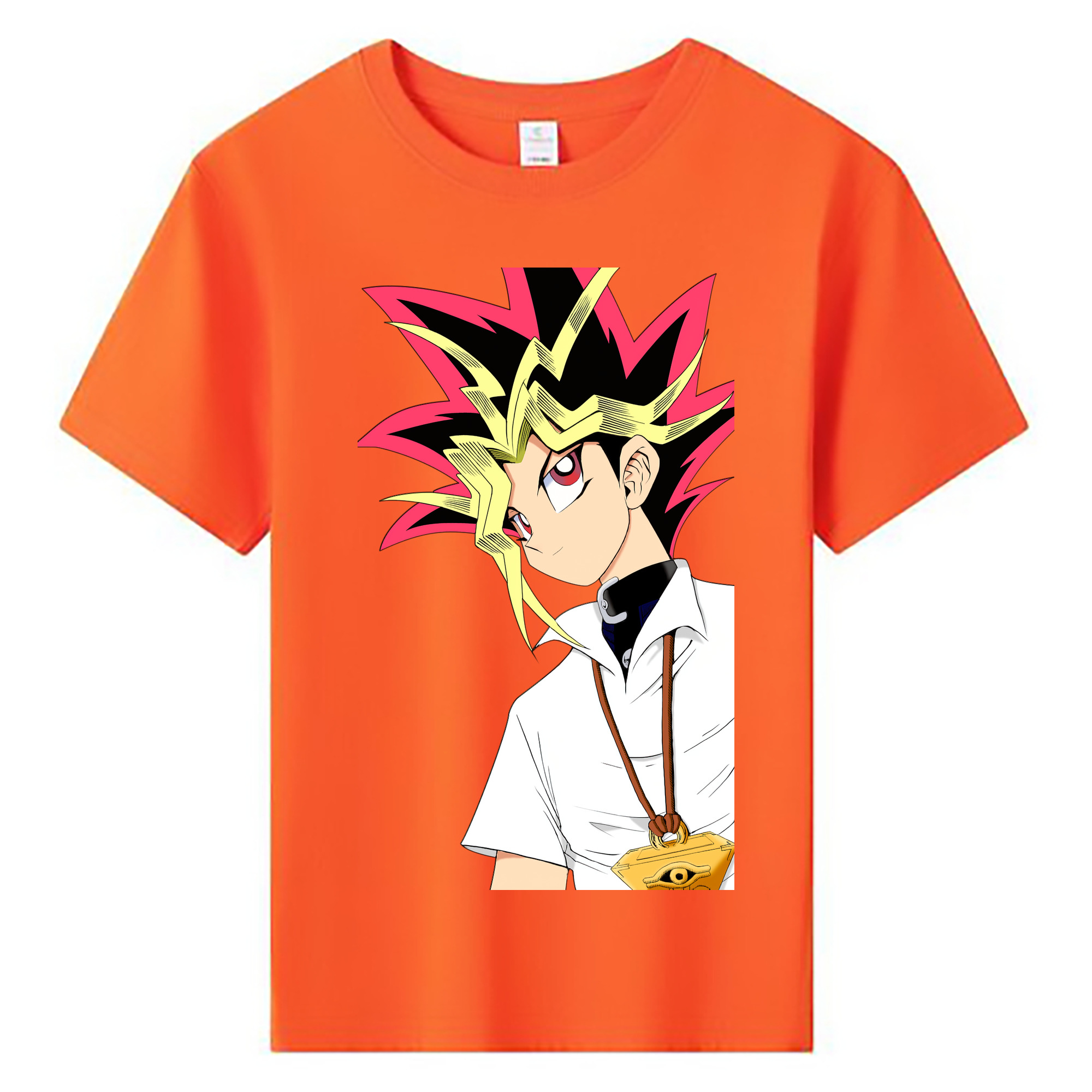 （画像用） 遊☆戯☆王 Yu-Gi-Oh! 綿100％キッズTシャツ（フロントプリント）