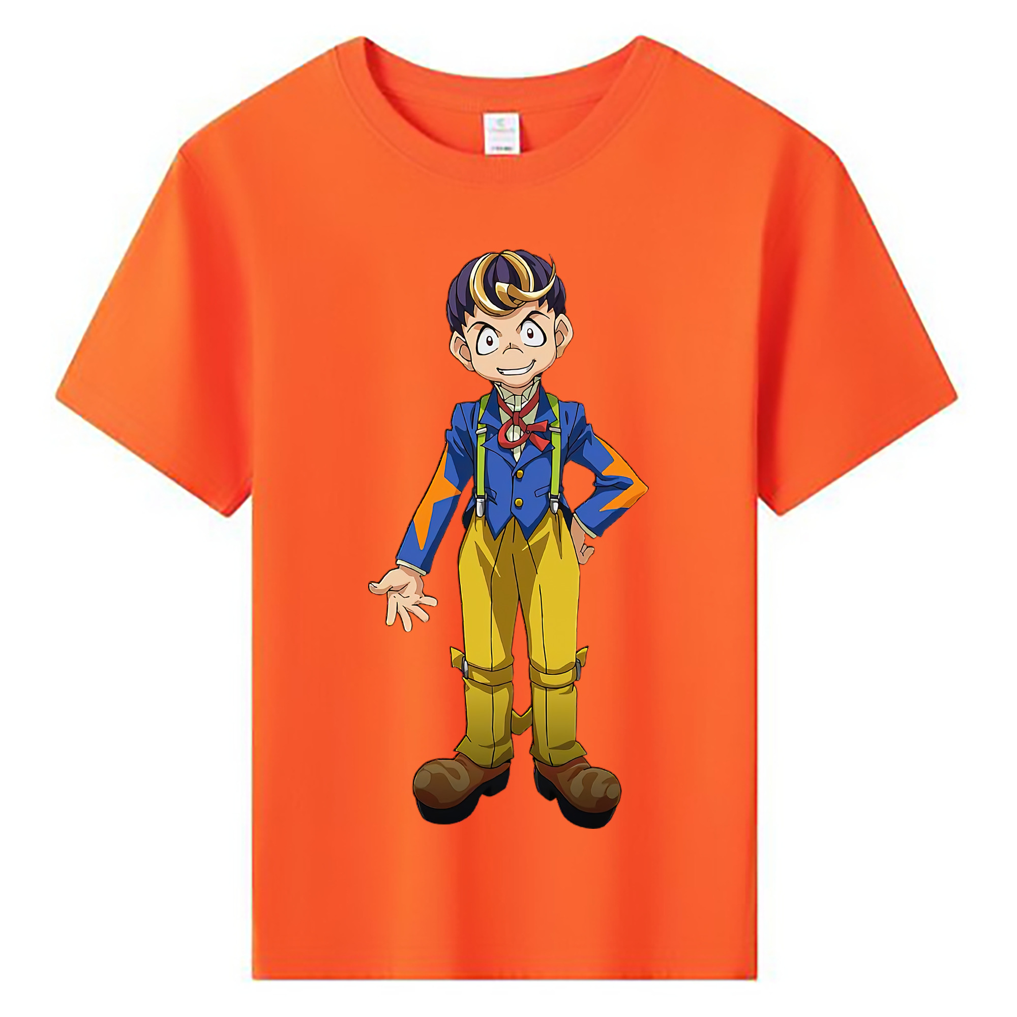（画像用） 遊☆戯☆王 Yu-Gi-Oh! 綿100％キッズTシャツ（フロントプリント）