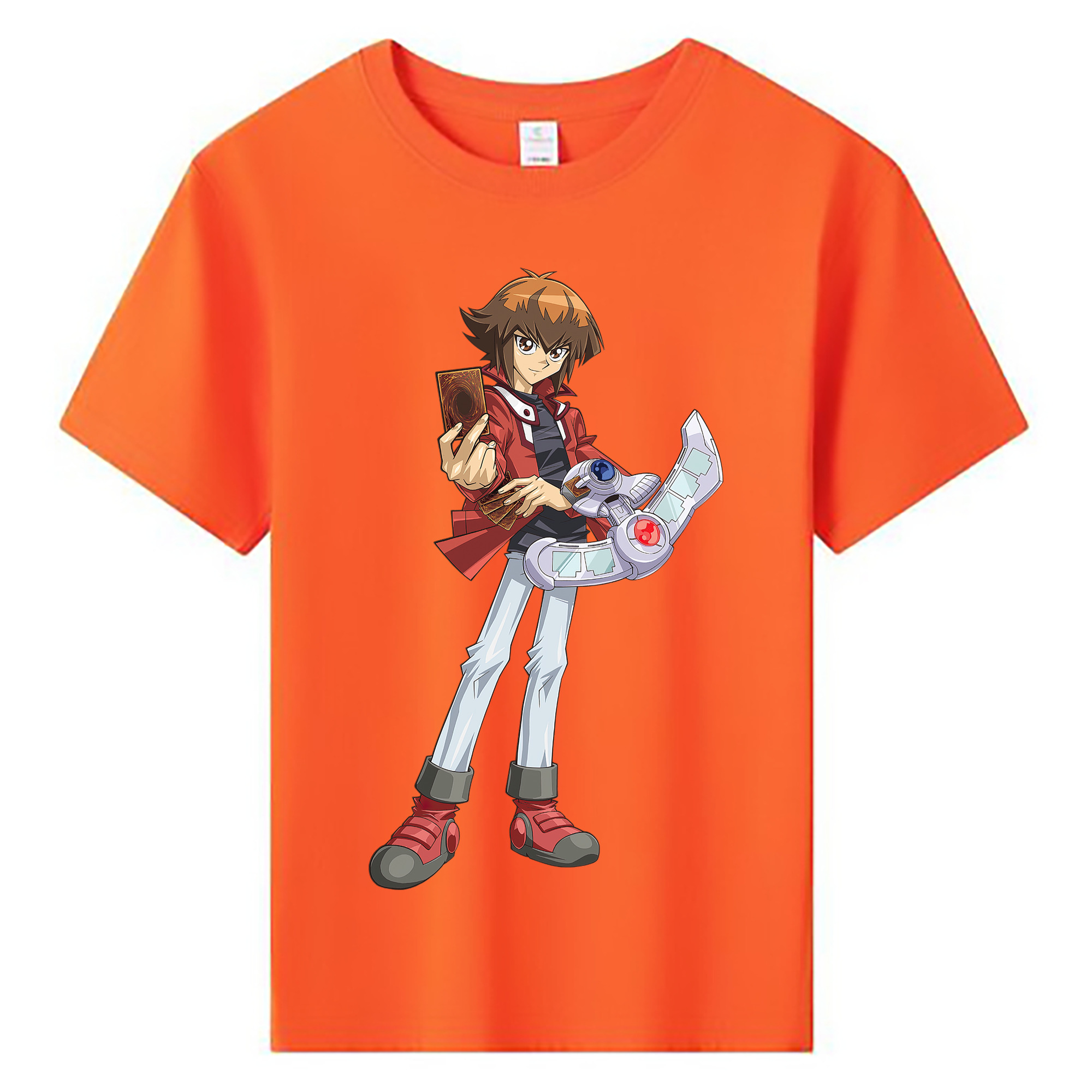 （画像用） 遊☆戯☆王 Yu-Gi-Oh! 綿100％キッズTシャツ（フロントプリント）